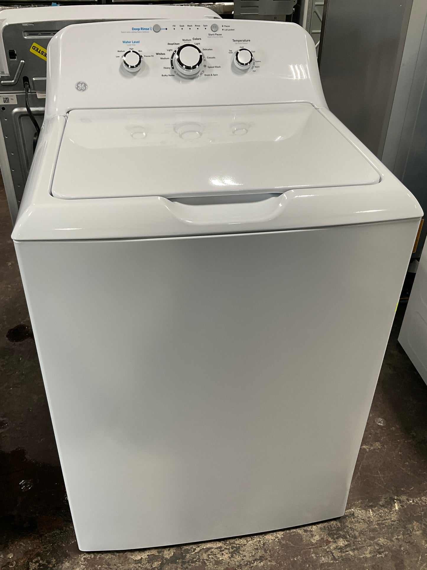 Front view, door closed