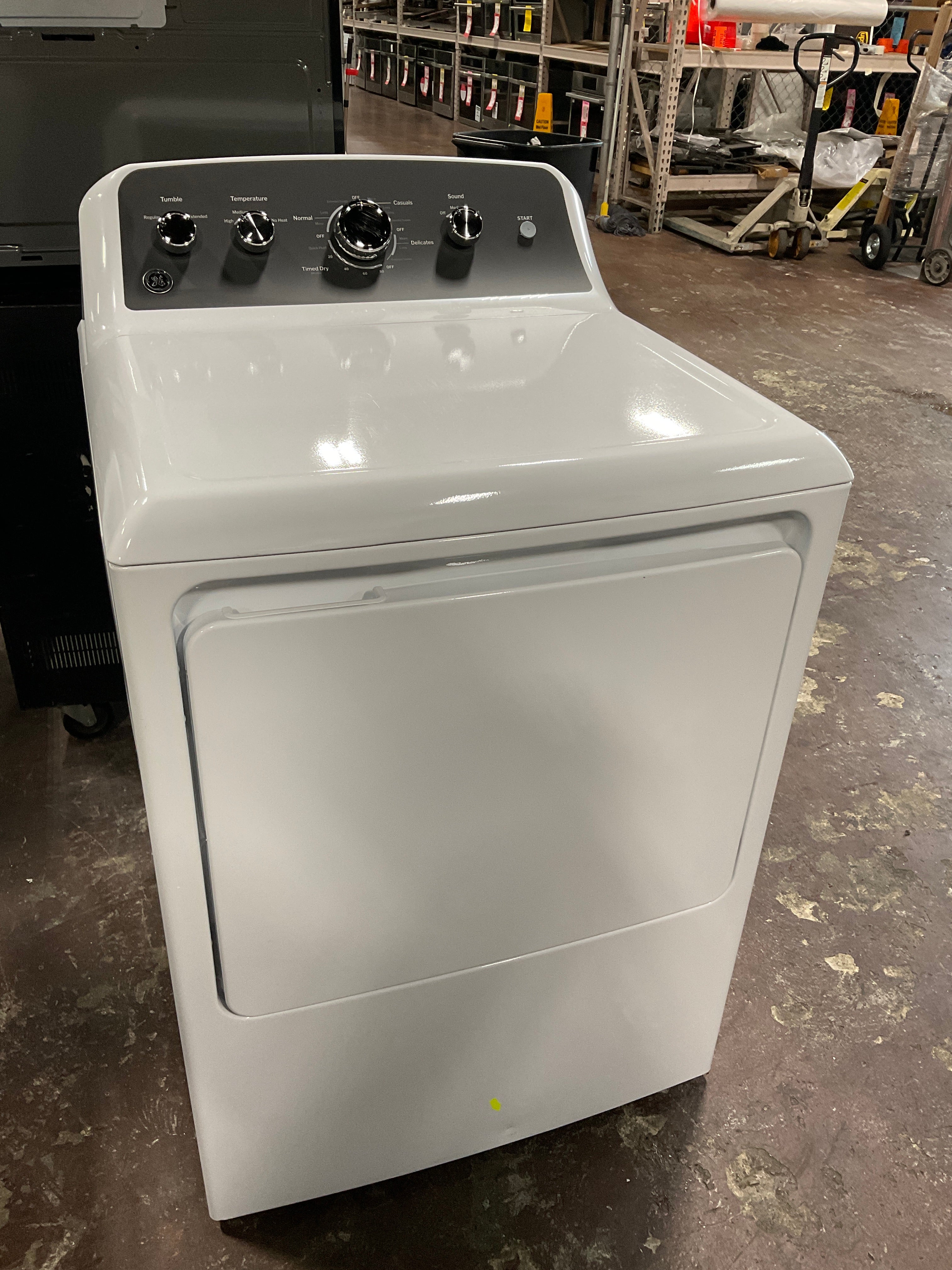 Front view, door closed