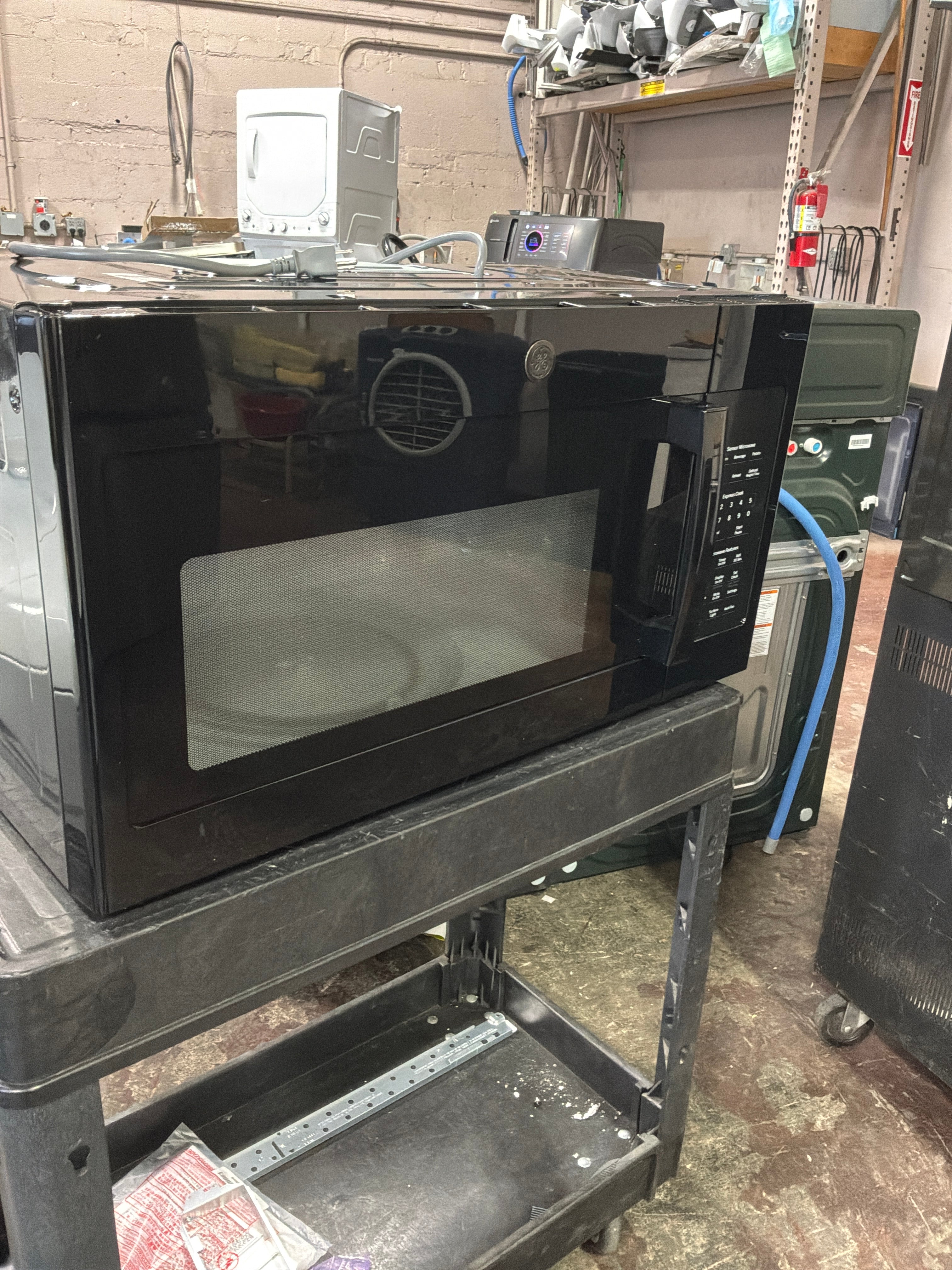Front view, door closed