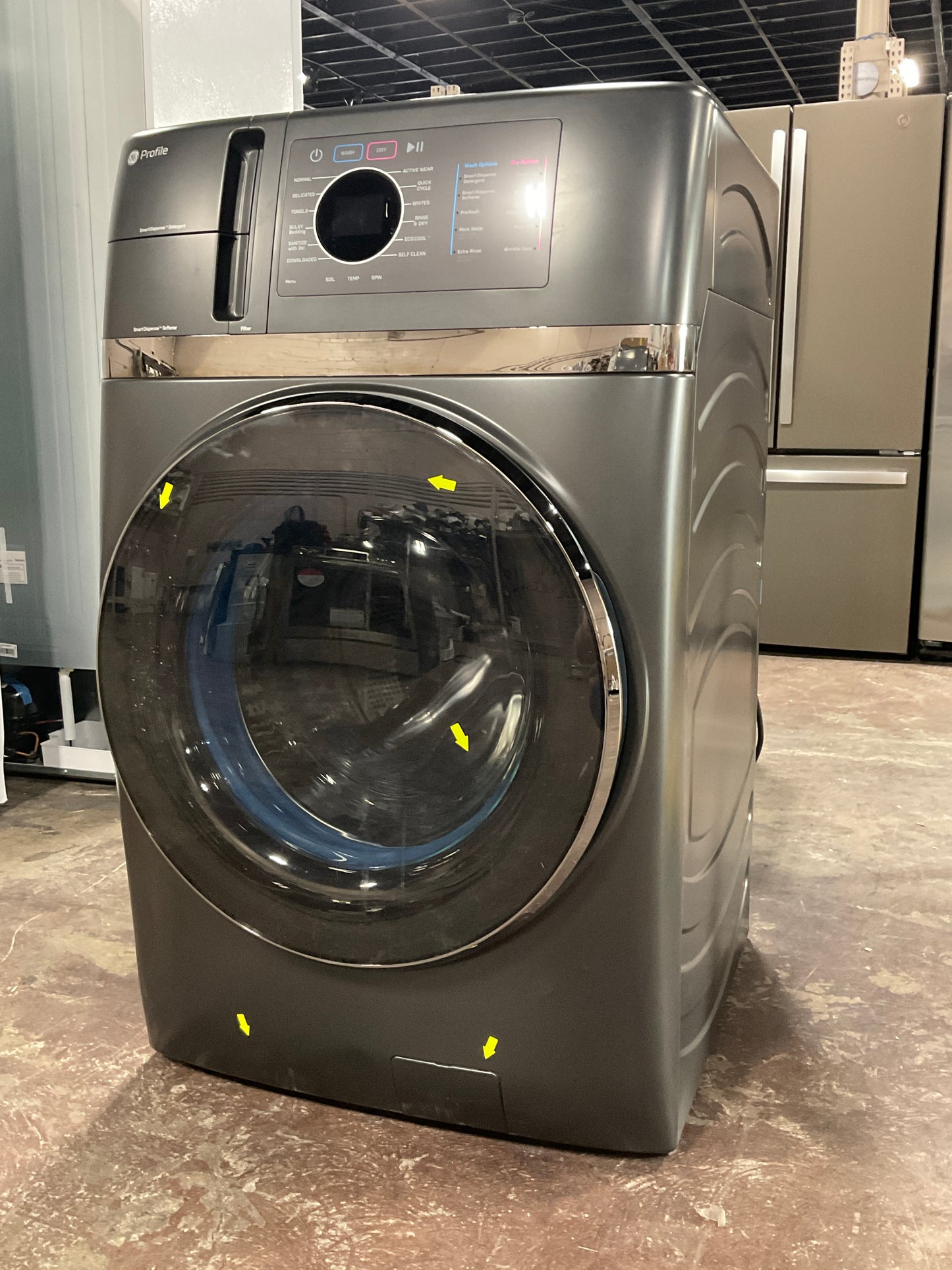 Front view, doors closed