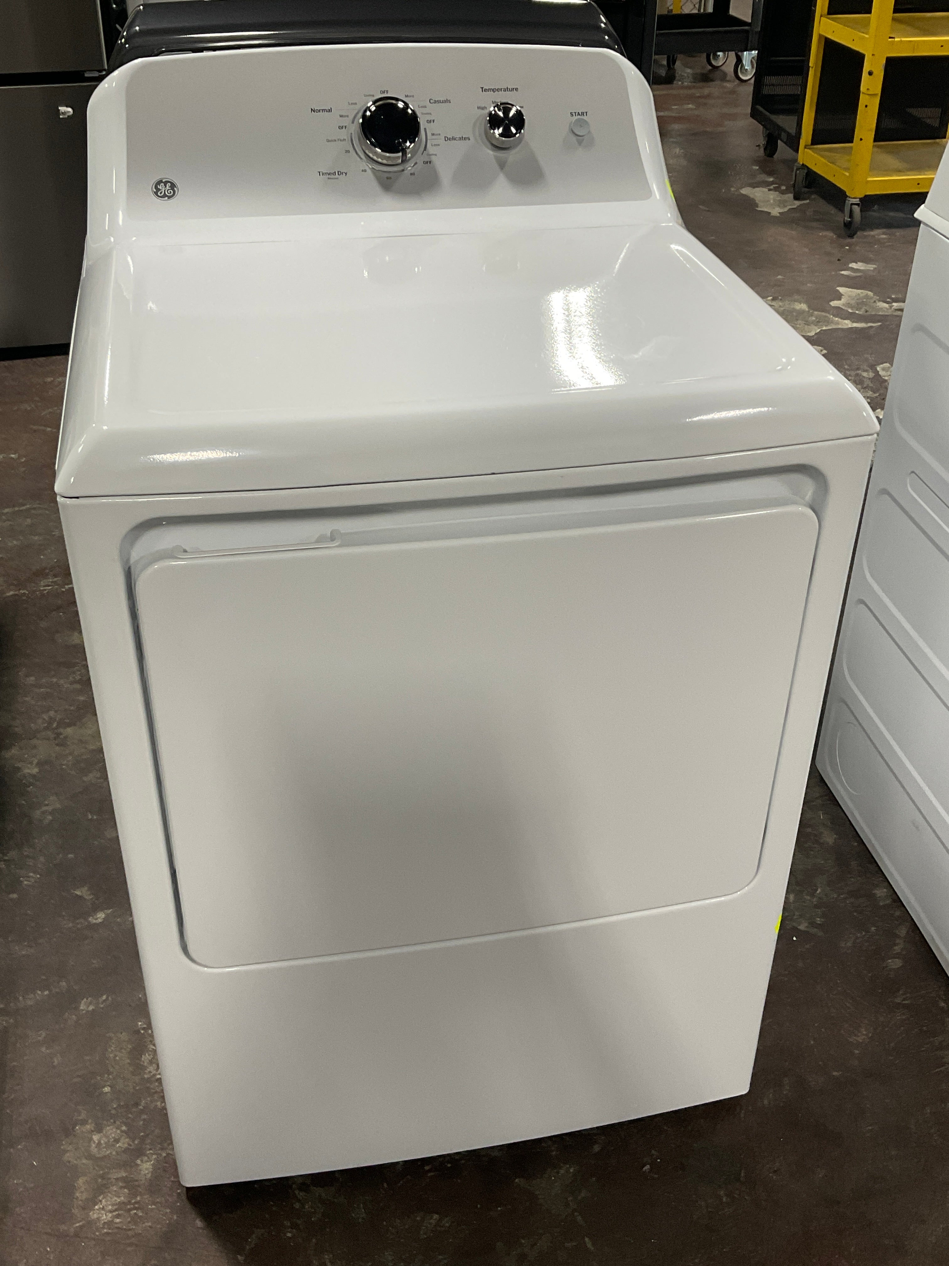 Front view, door closed