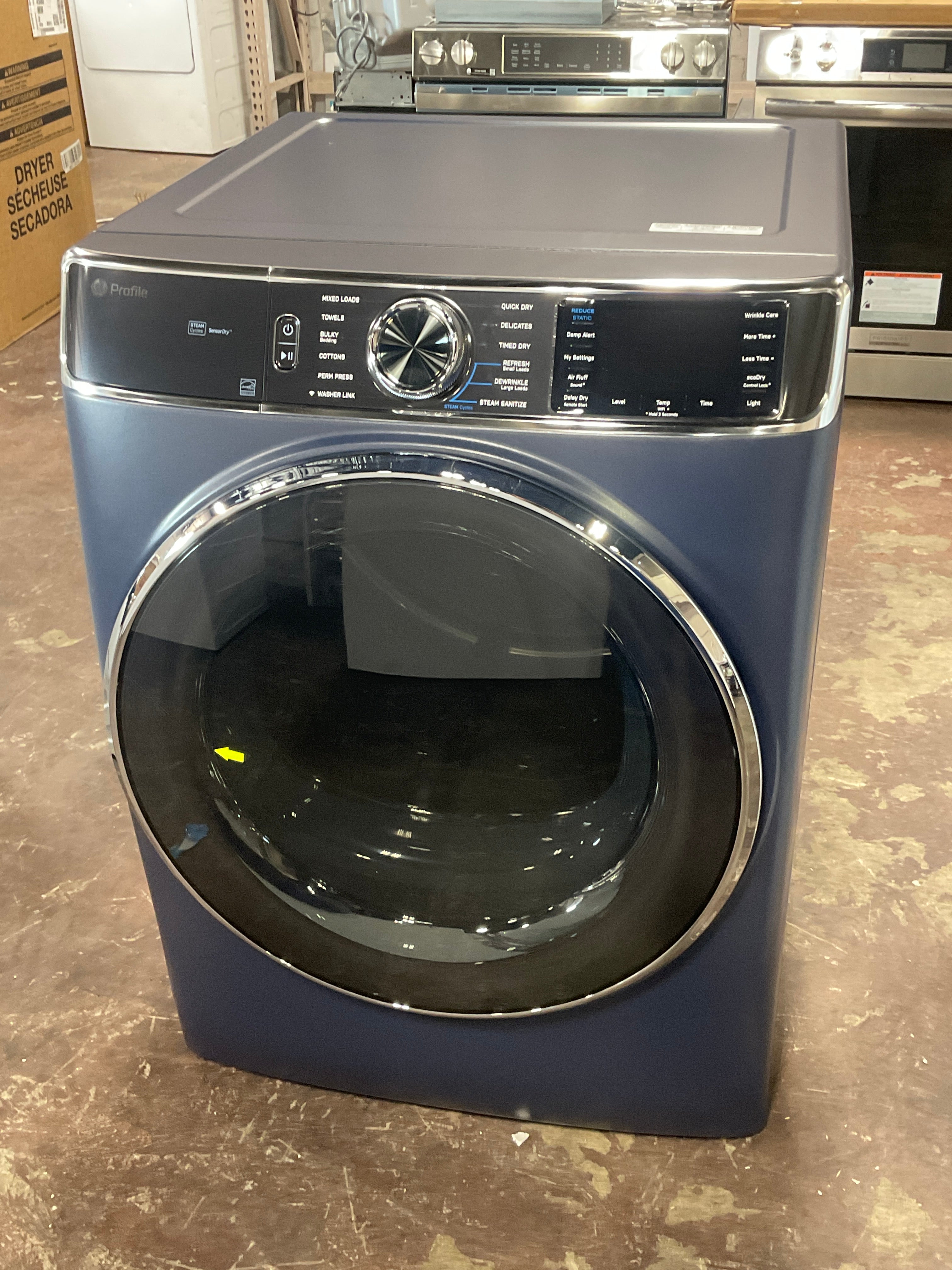 Front view, door closed