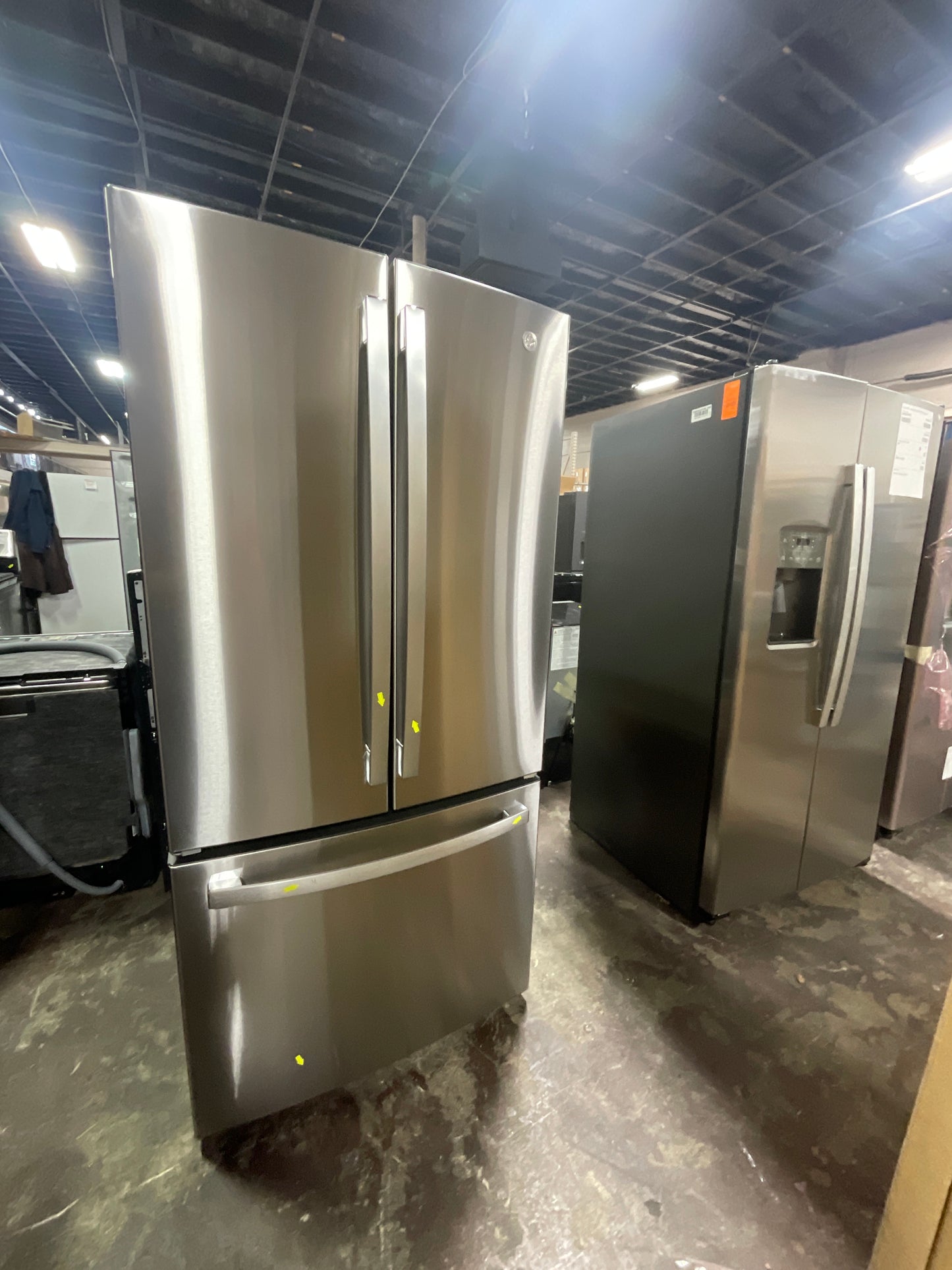 Front view, door closed