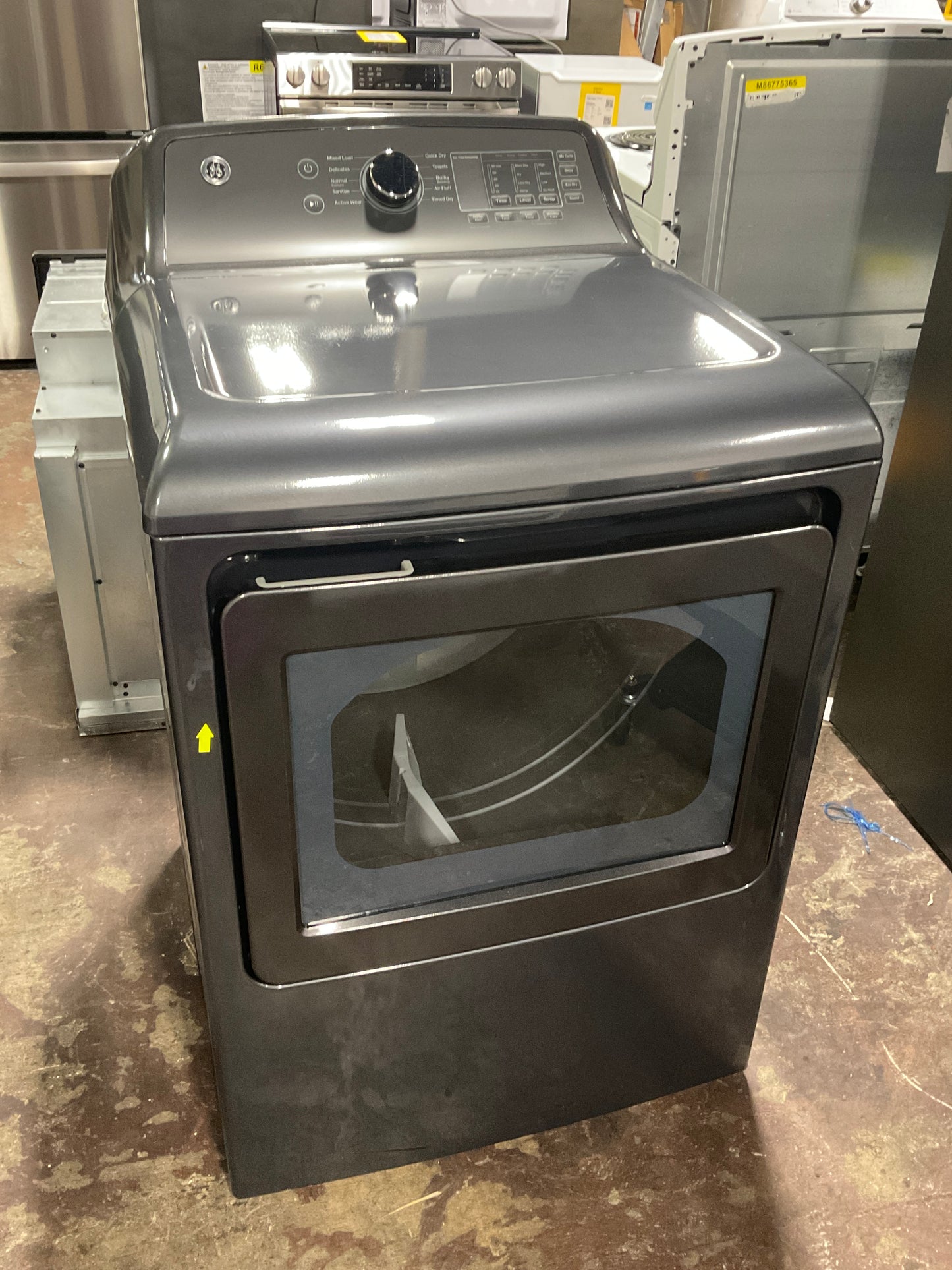 Front view, door closed