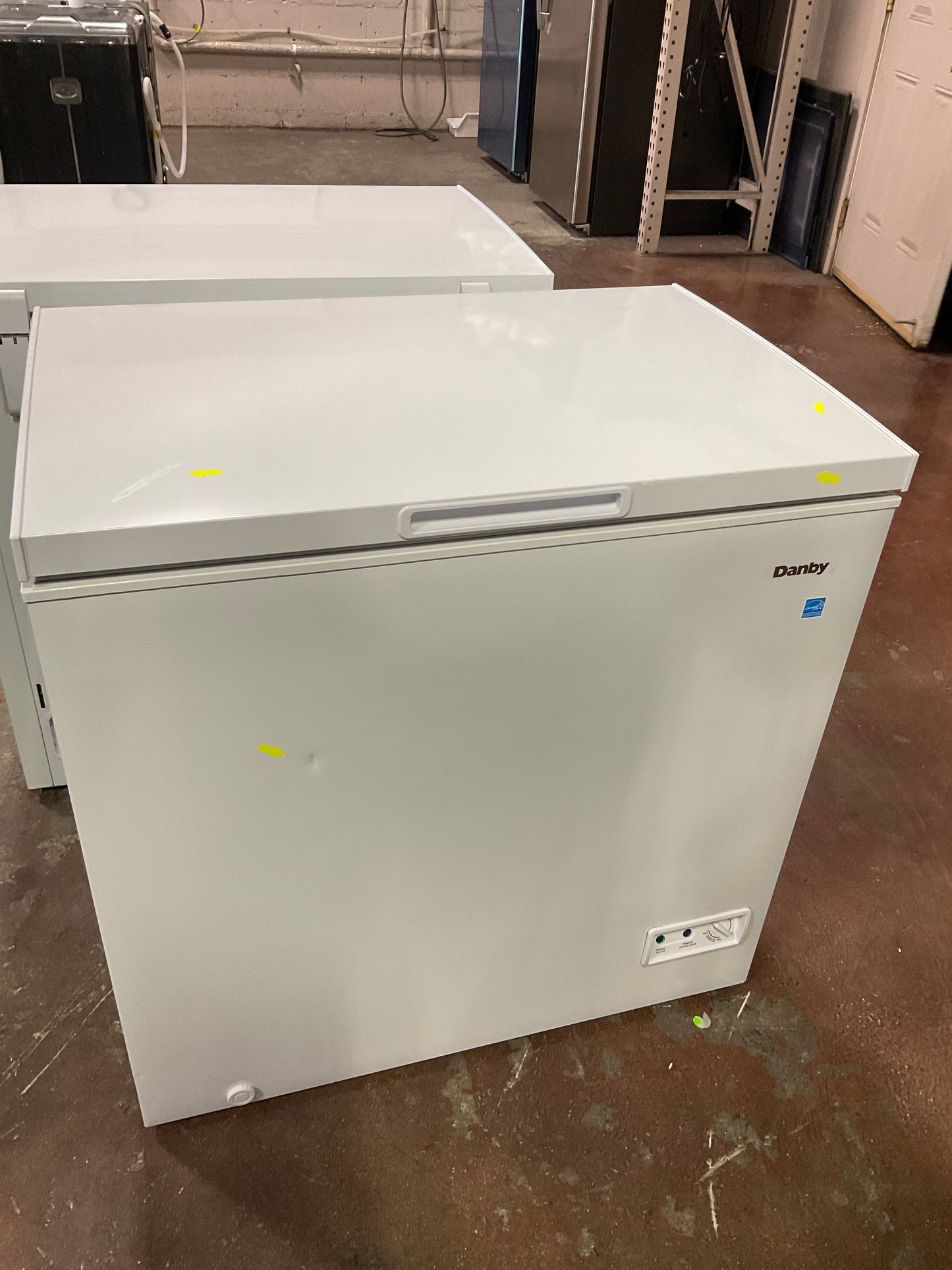 Front view, door closed