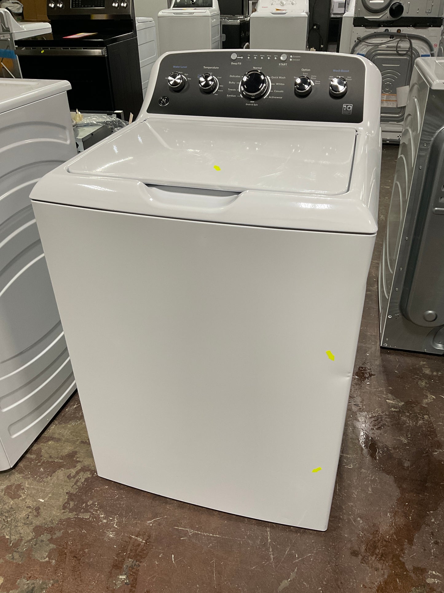 Front view, door closed