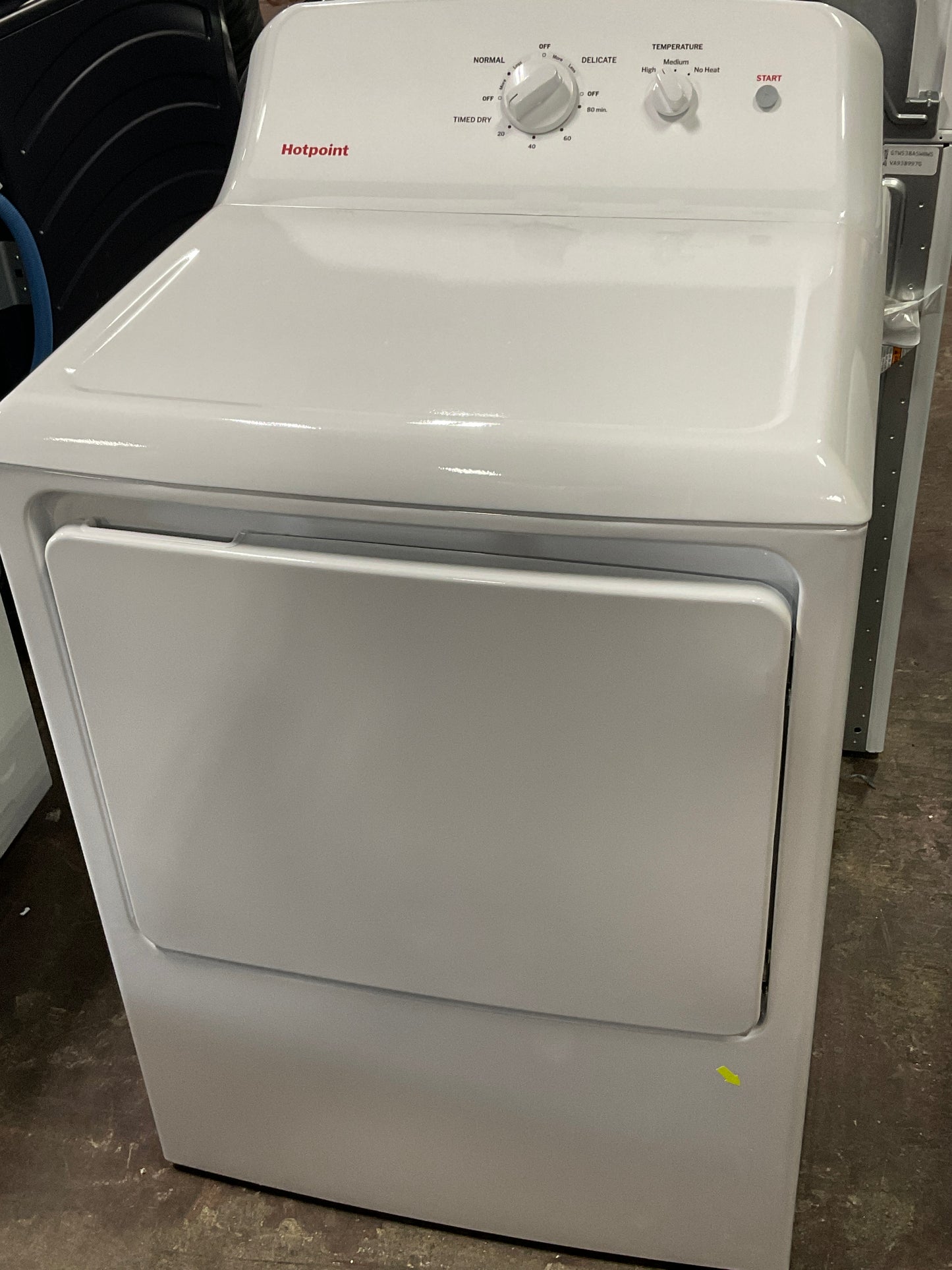 Front view, door closed