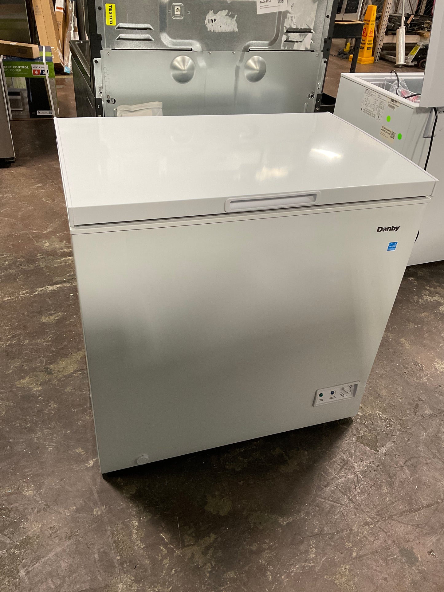 Front view, door closed