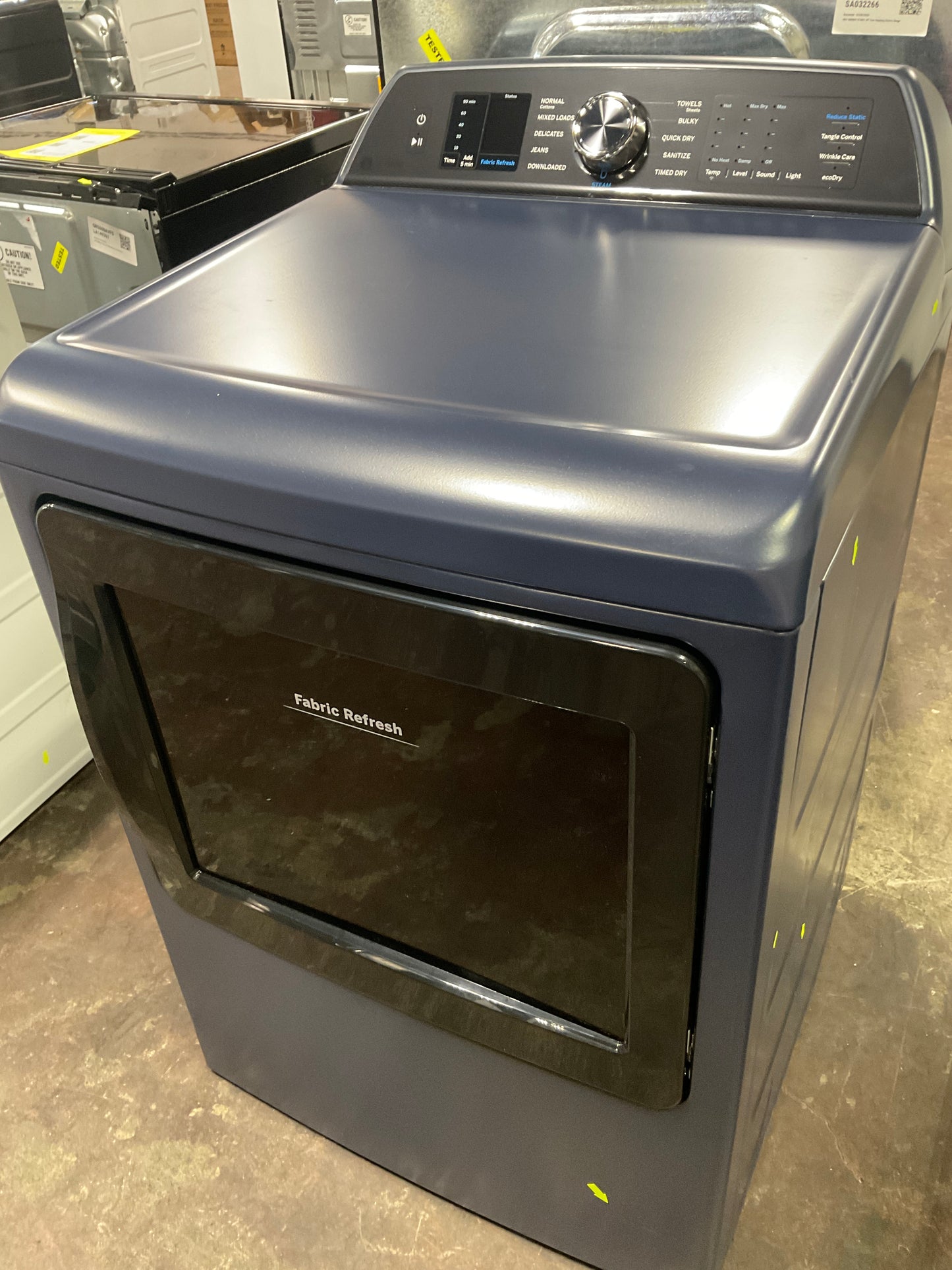 Front view, door closed