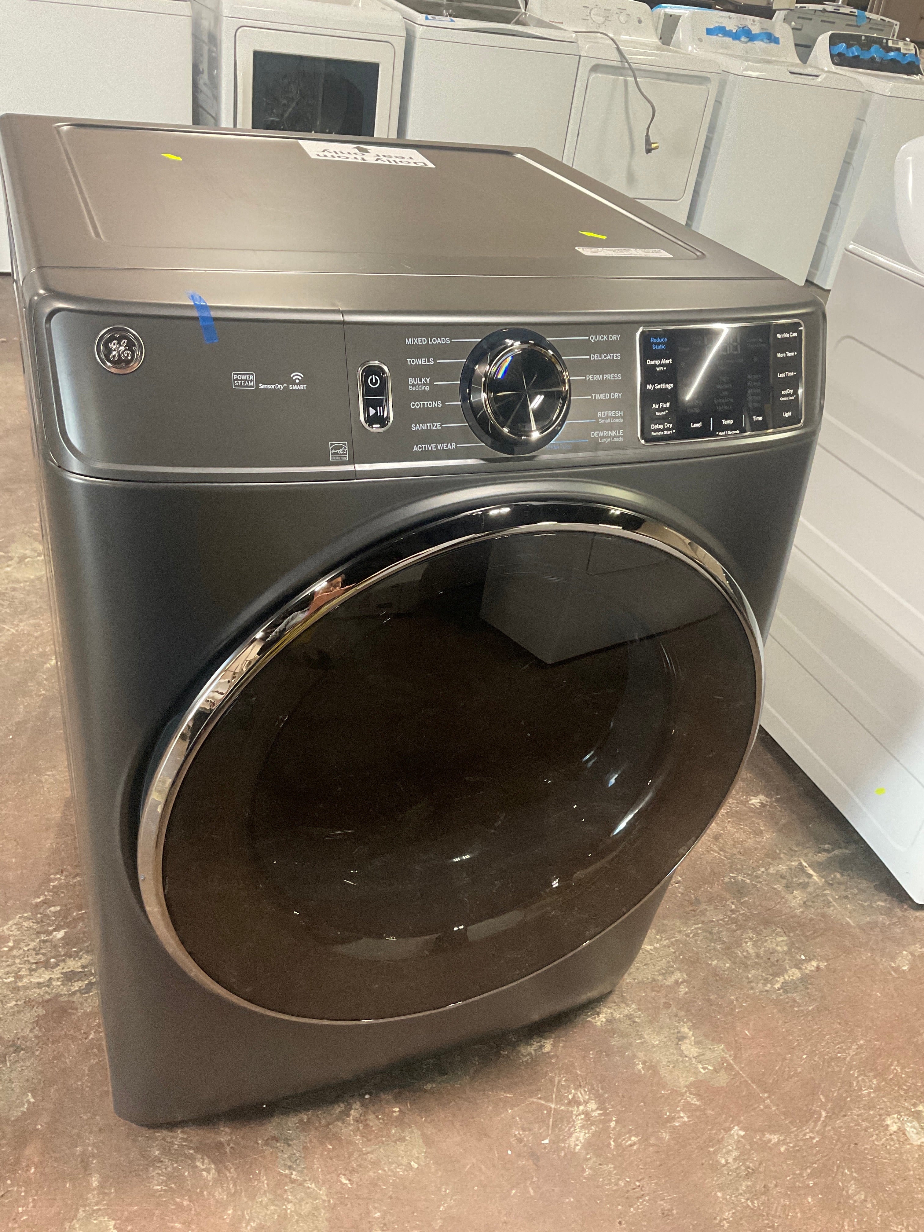 Front view, door closed