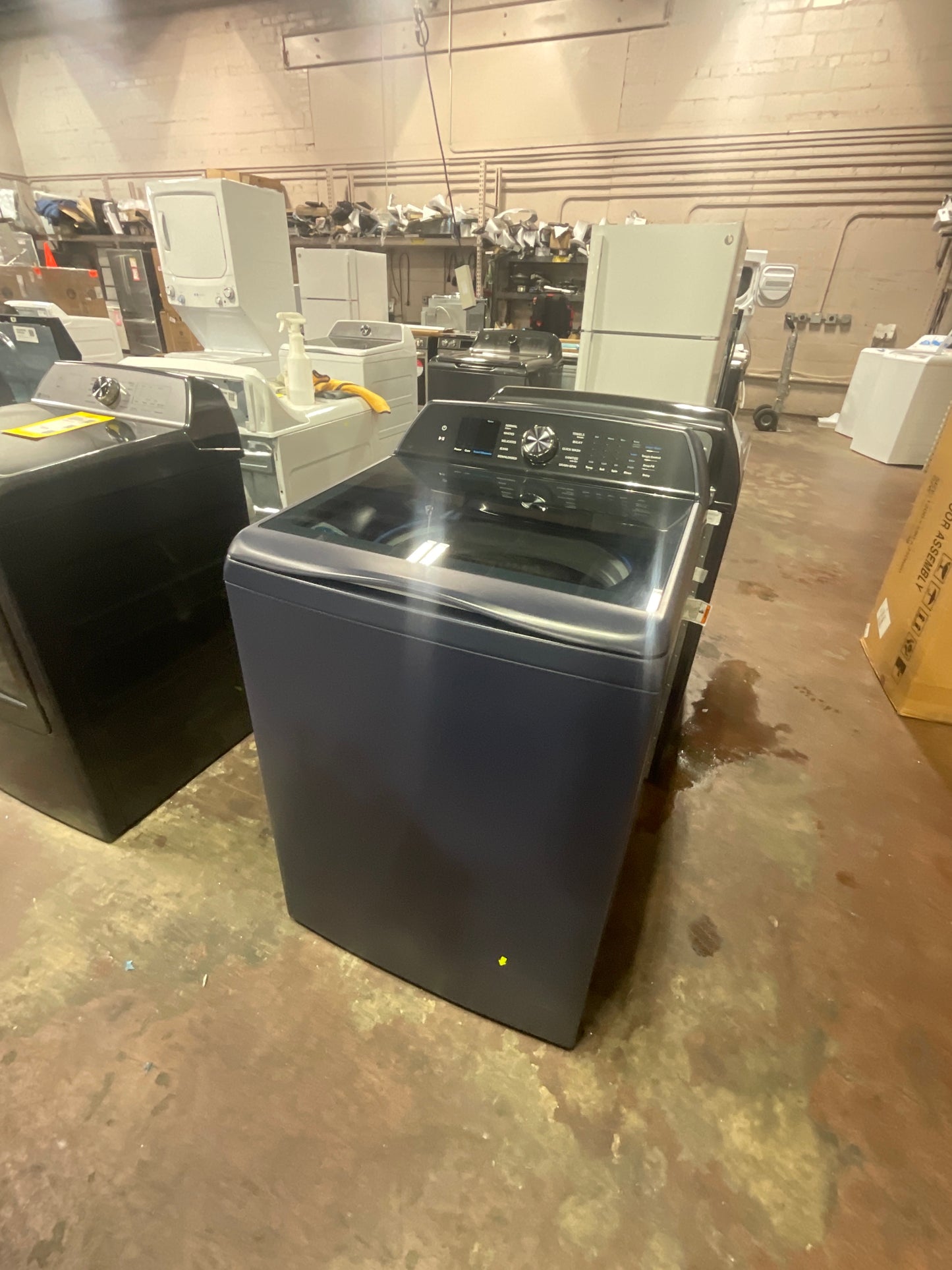 Front view, door closed