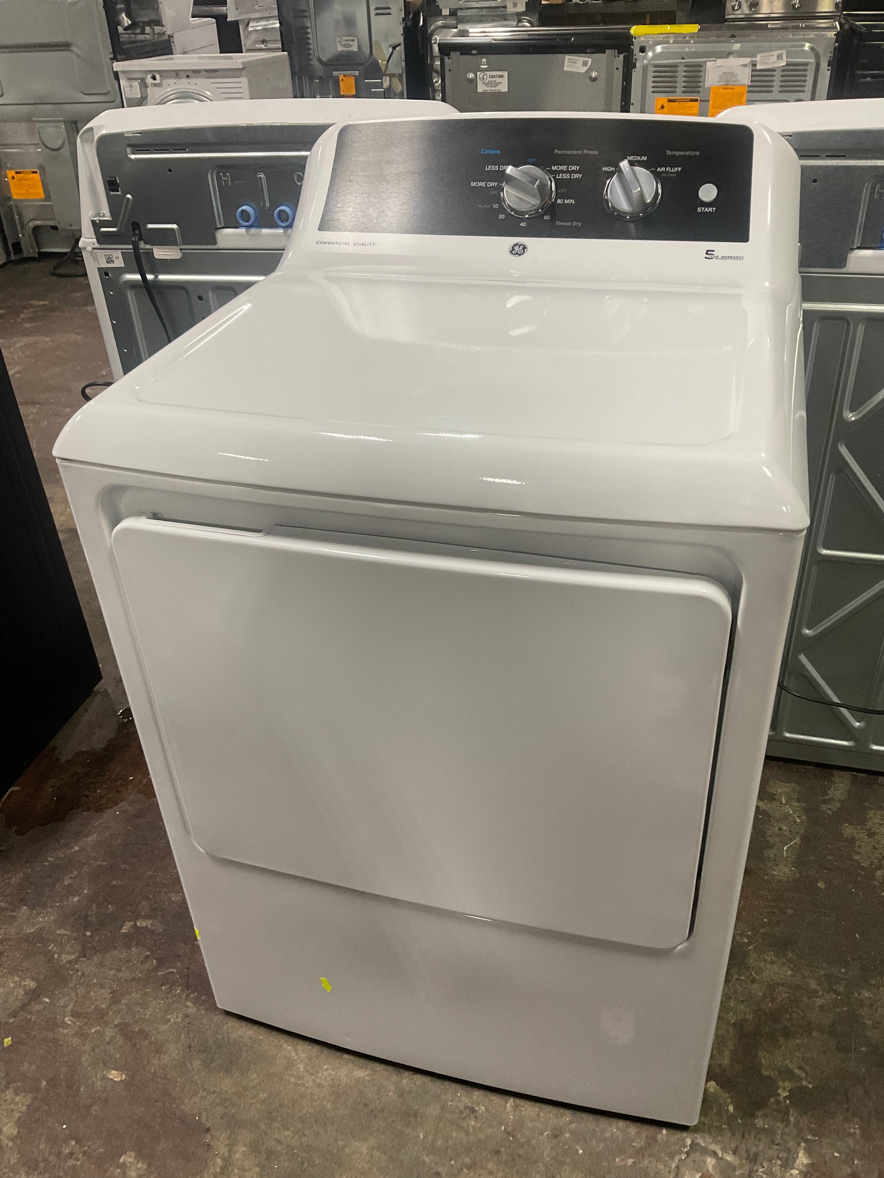 Front view, door closed