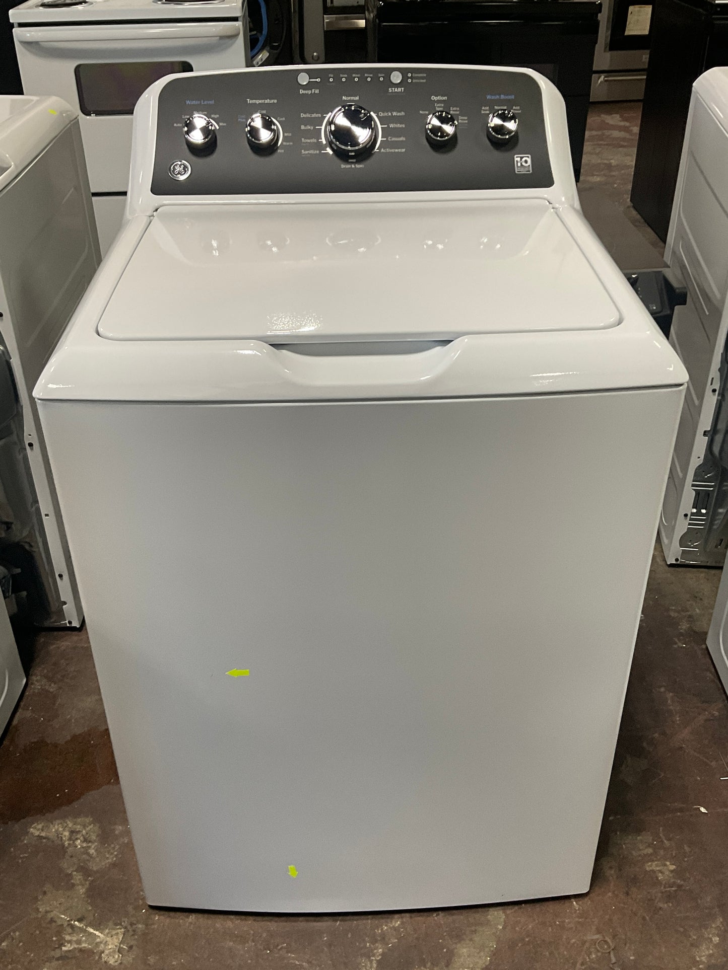 Front view, door closed