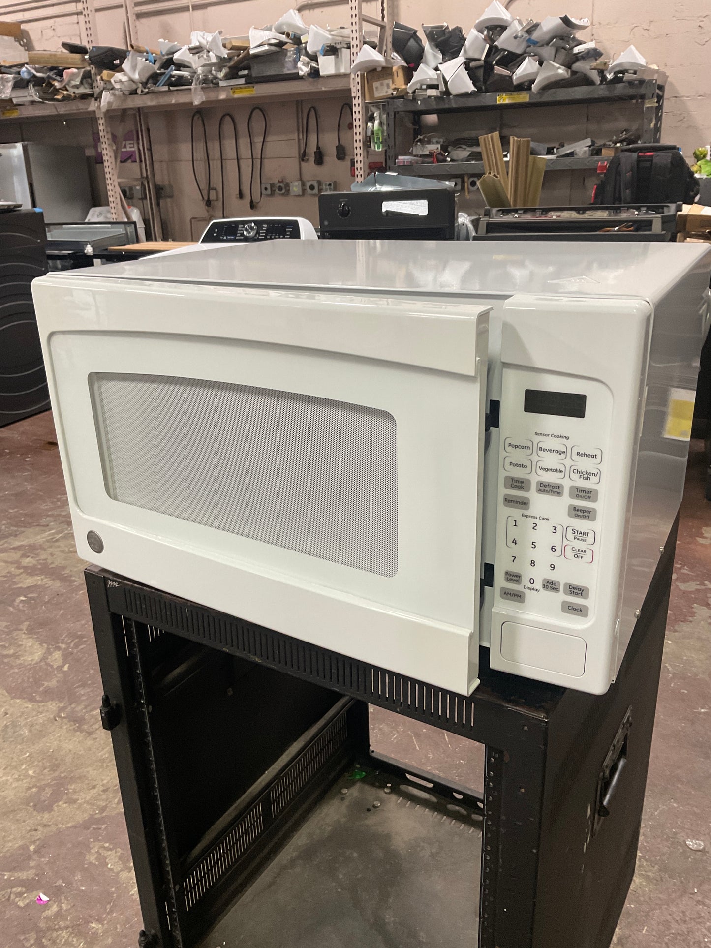 Front view, door closed