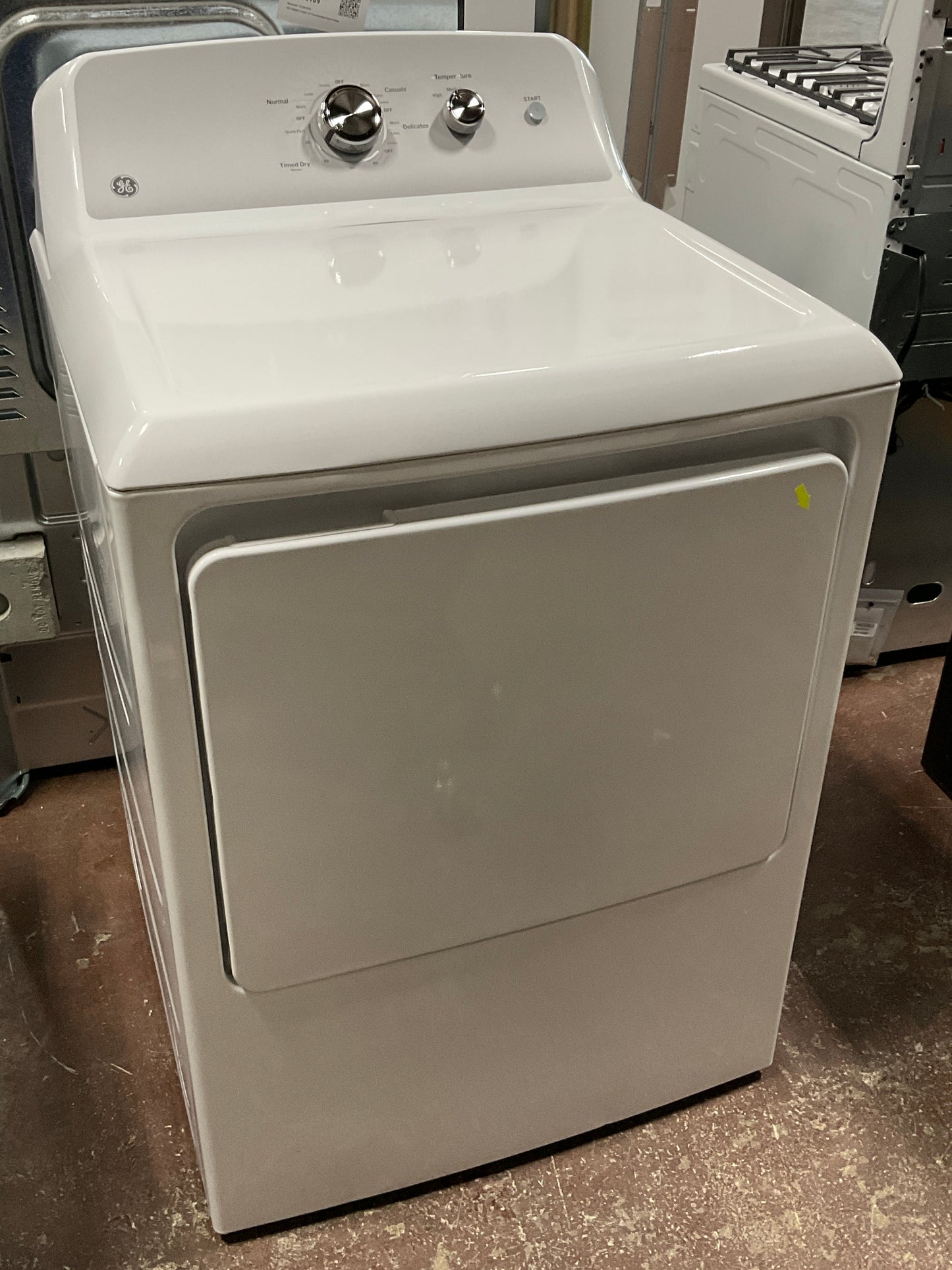 Front view, door closed