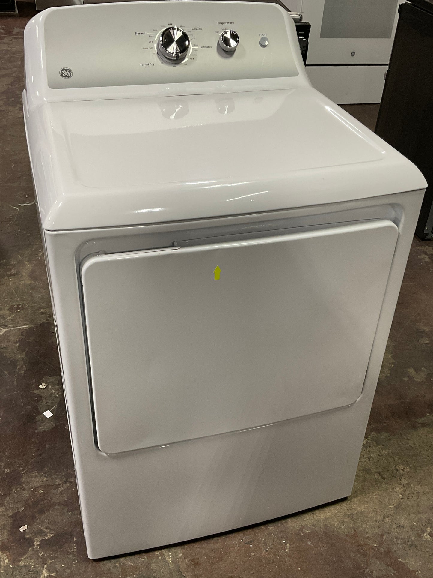 Front view, door closed