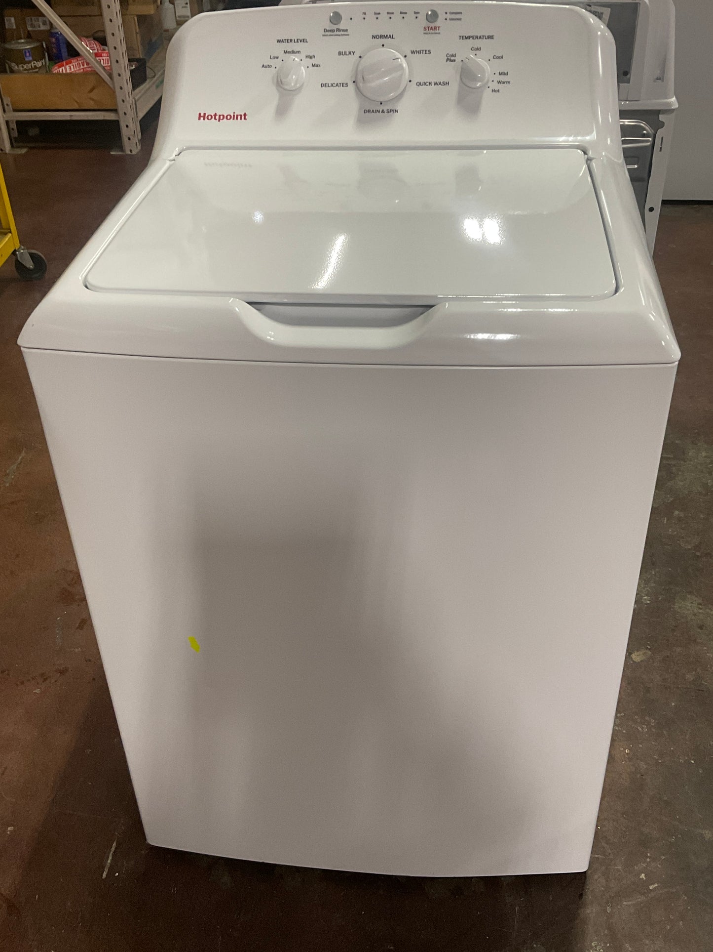 Front view, door closed