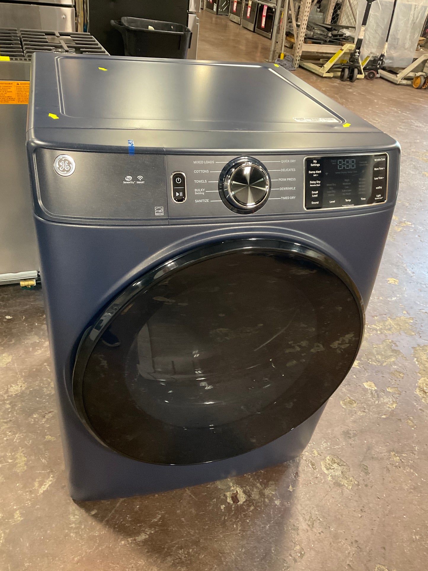 Front view, door closed