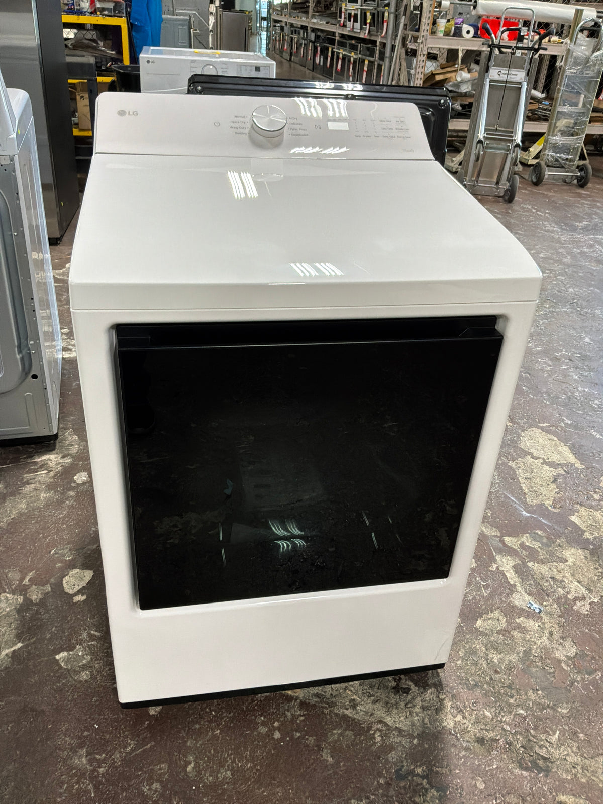 Front view, door closed