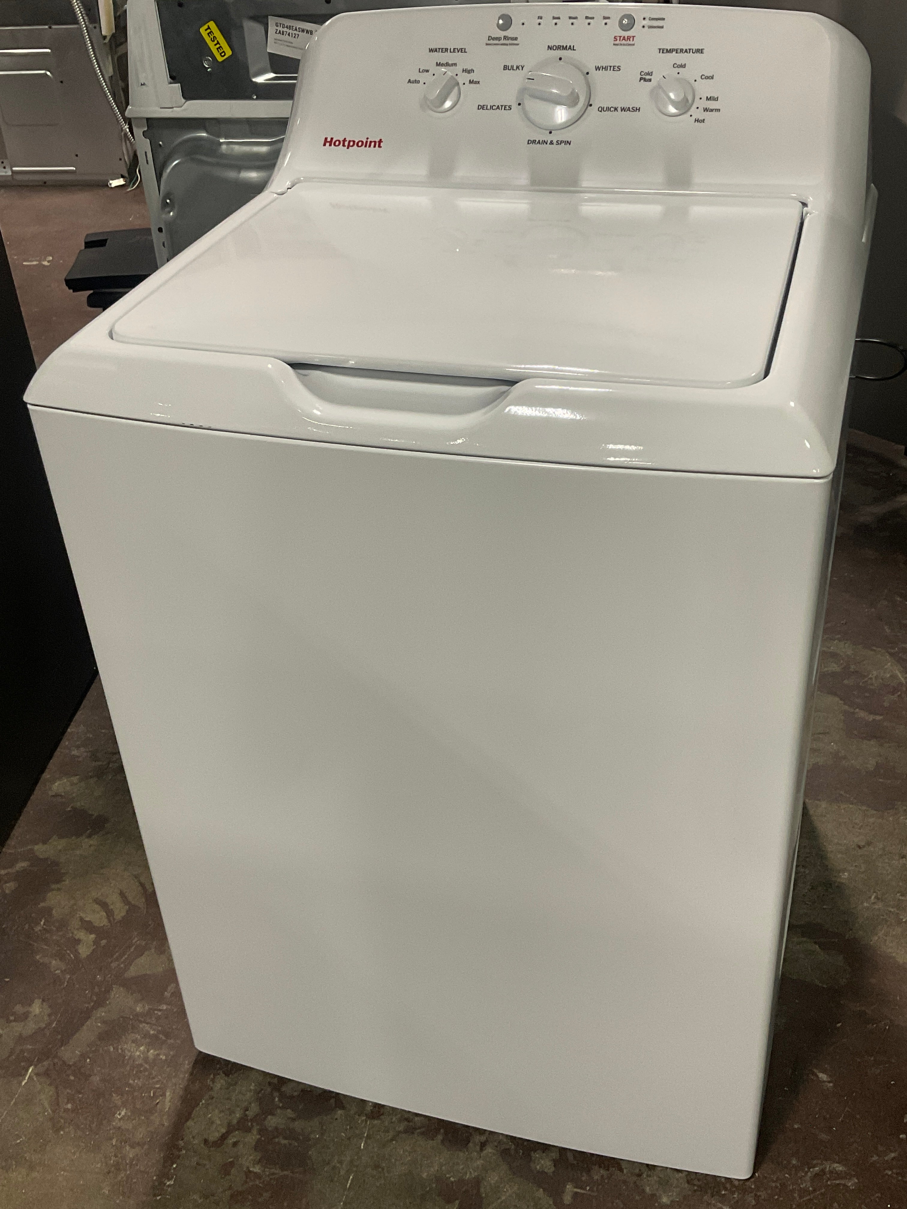 Front view, door closed