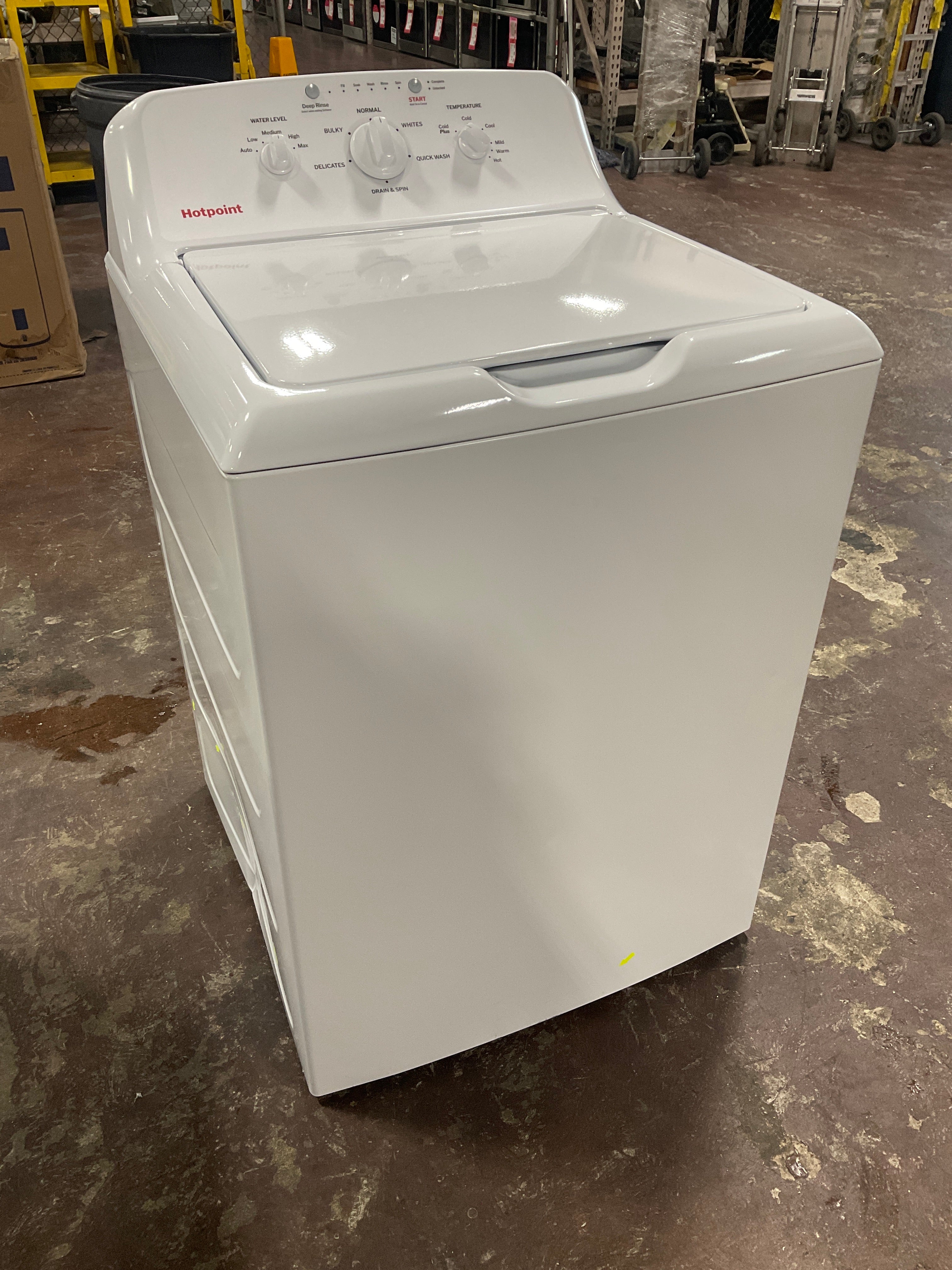 Front view, door closed