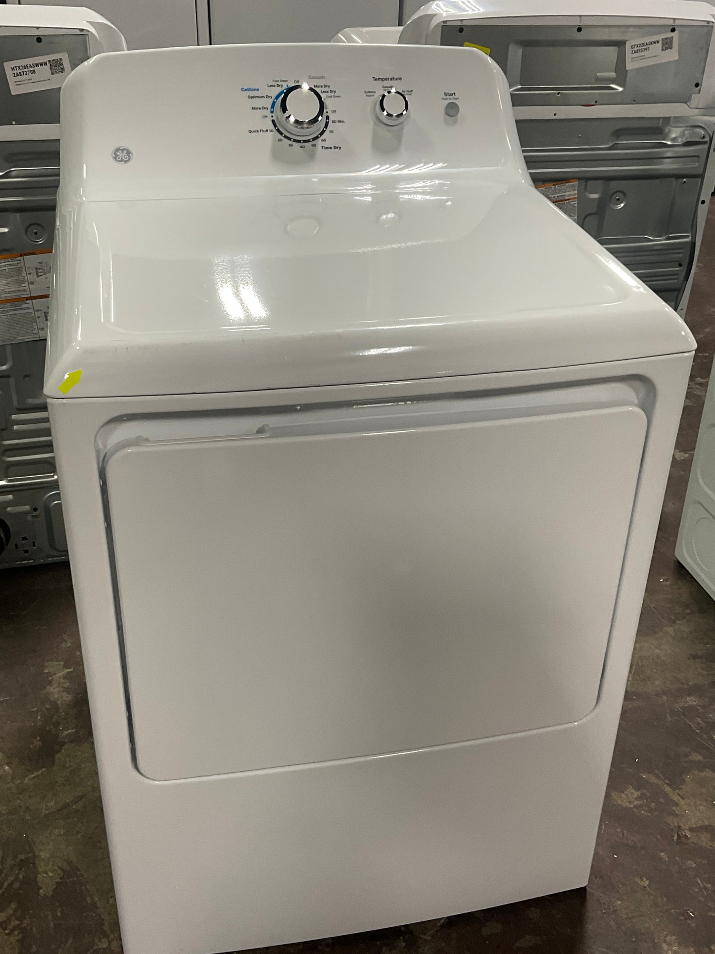 Front view, door closed