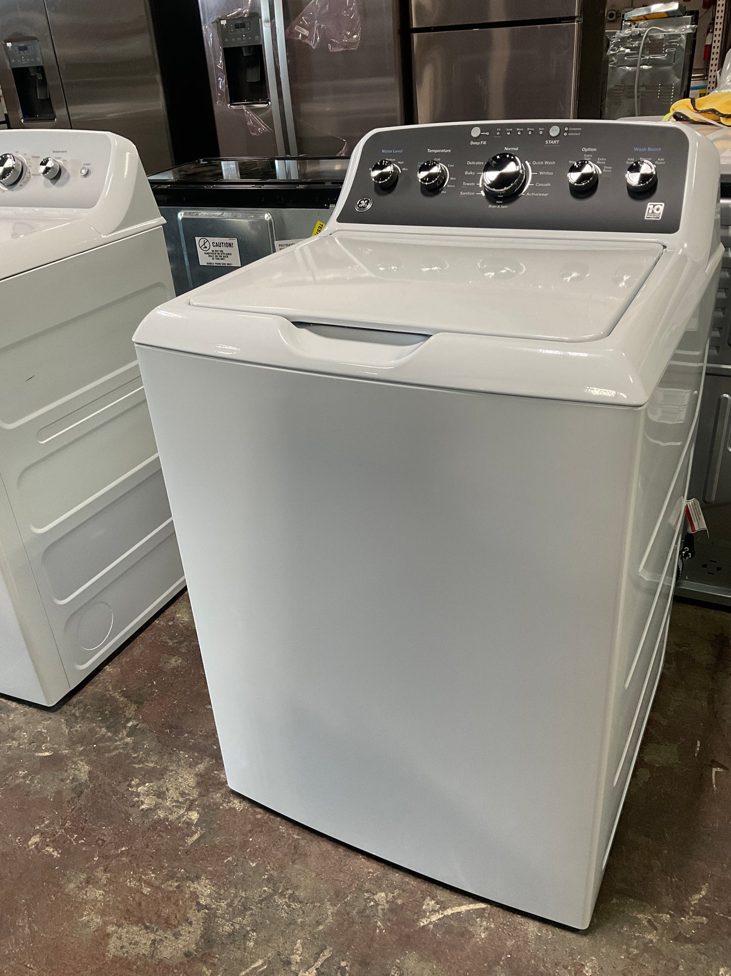 Front view, door closed