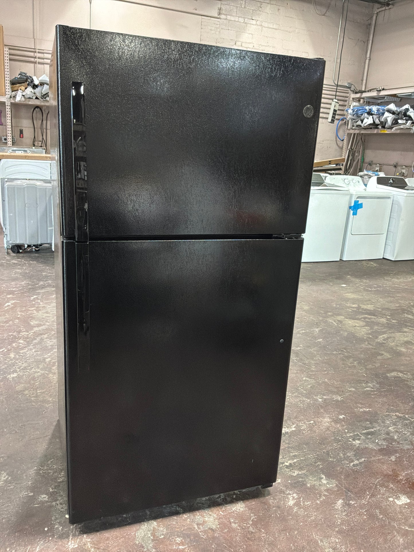Front view, door closed