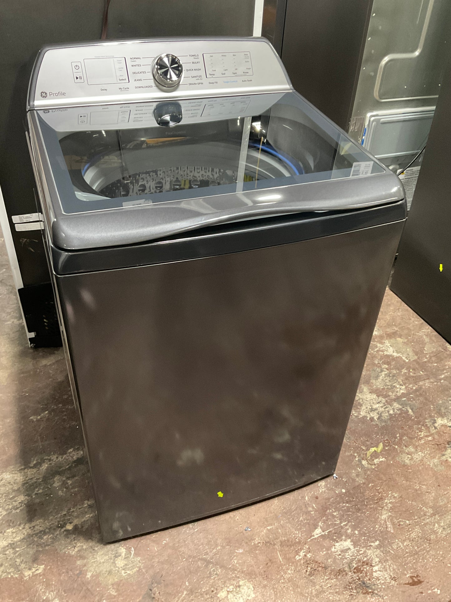 Front view, door closed