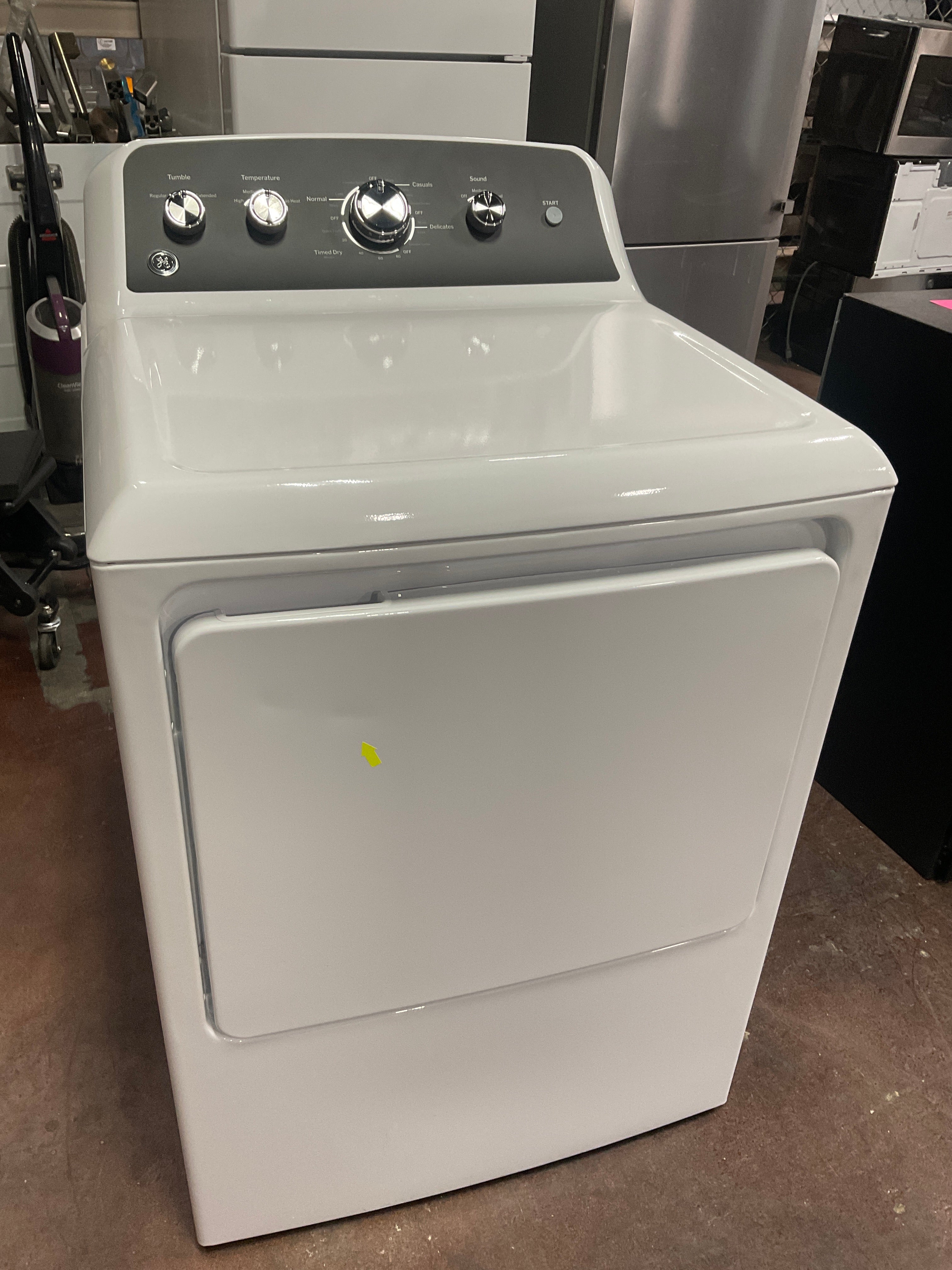 Front view, door closed