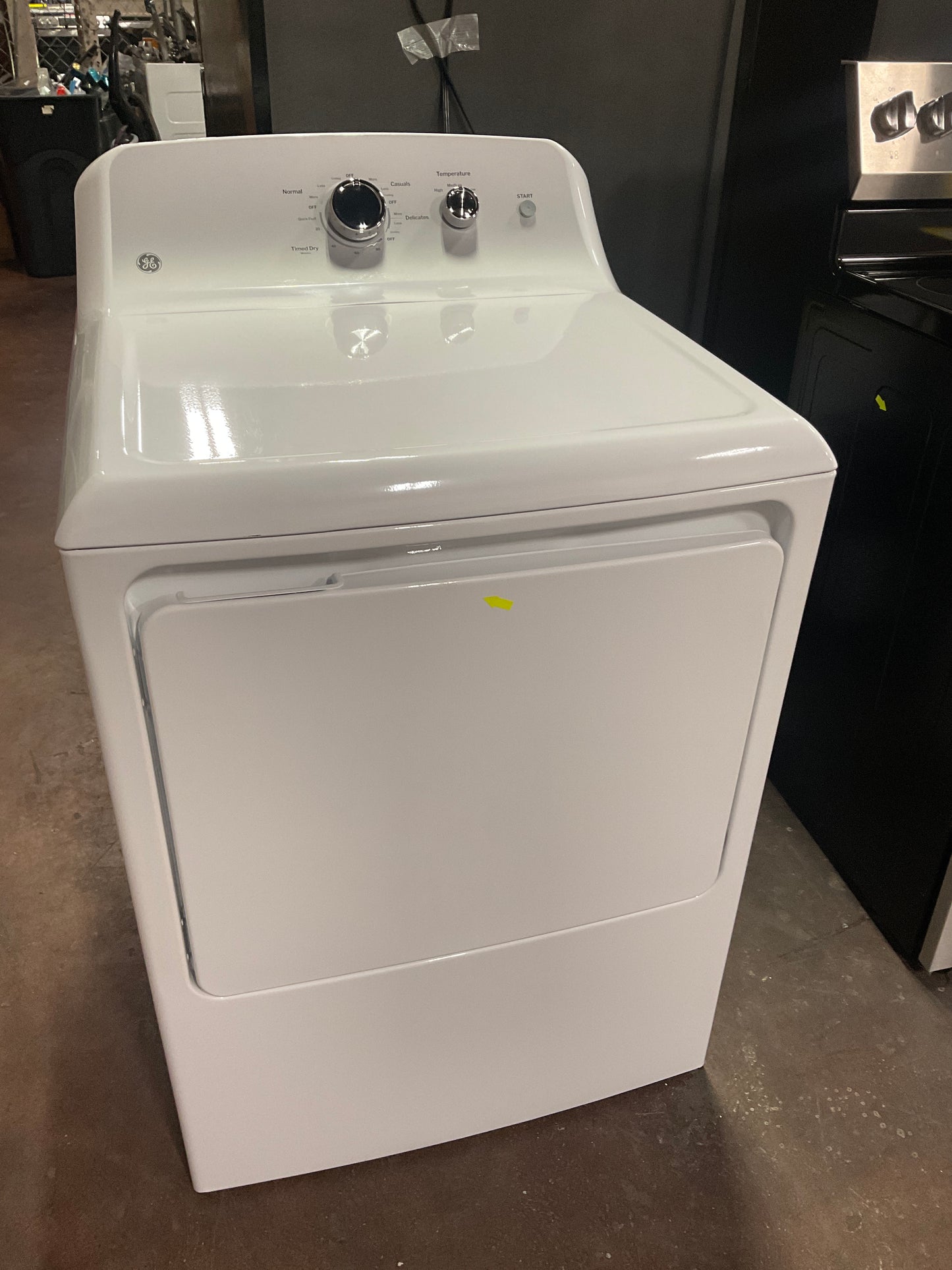 Front view, door closed