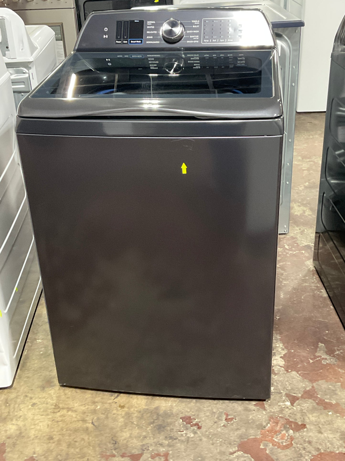 Front view, door closed