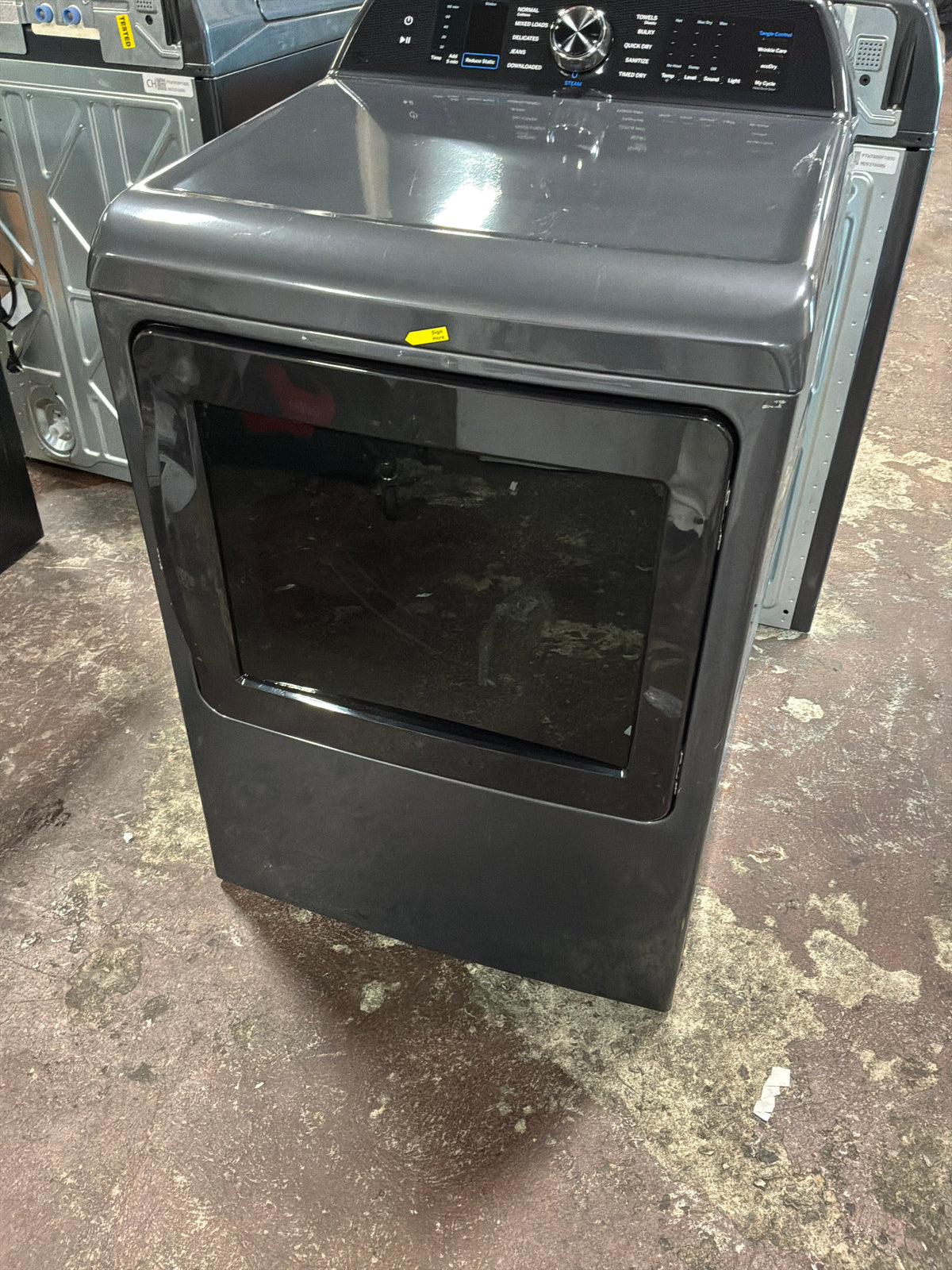 Front view, door closed