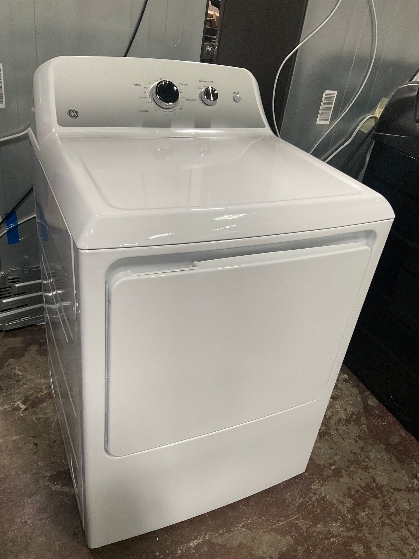 Front view, door closed