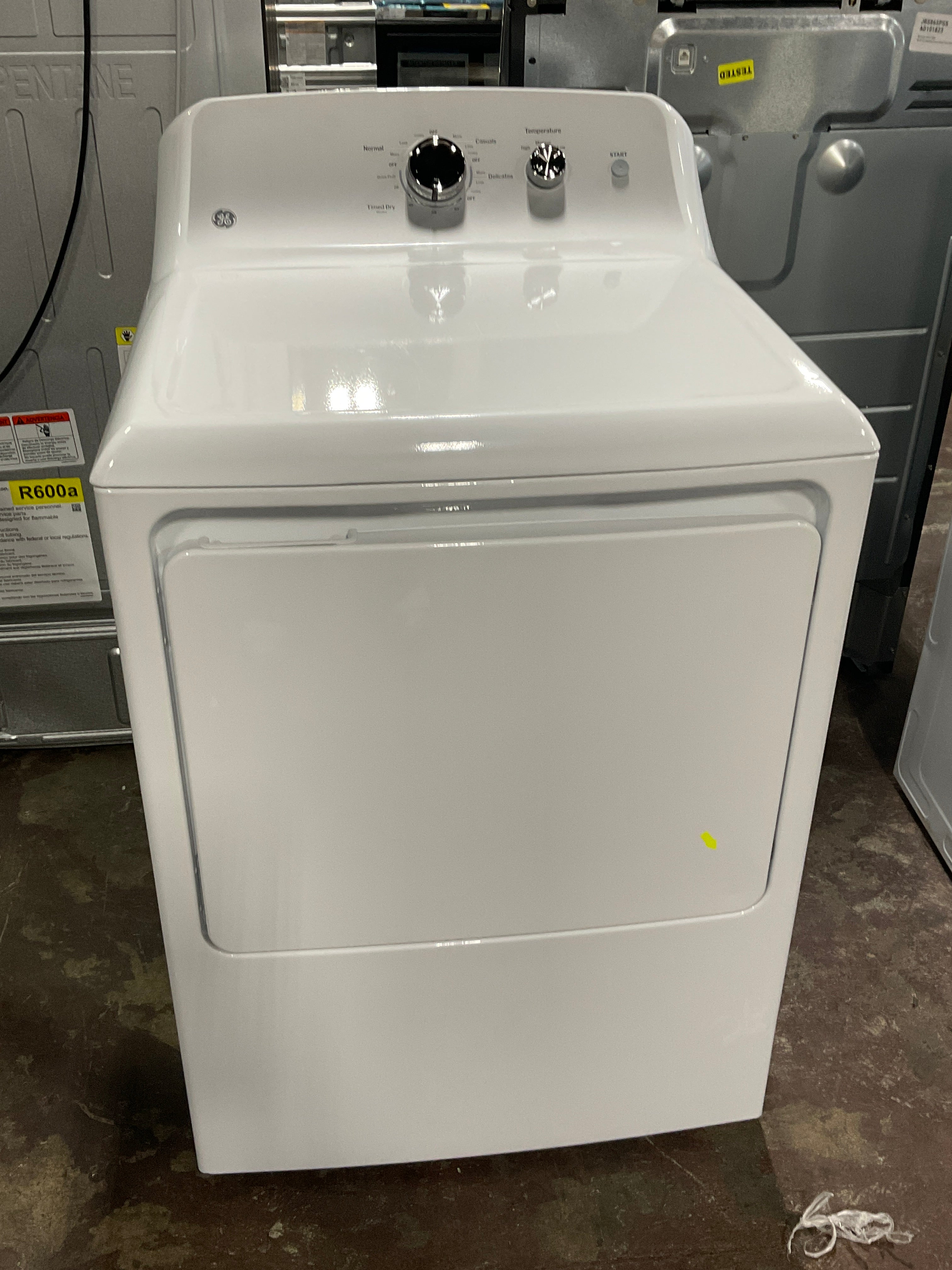 Front view, door closed