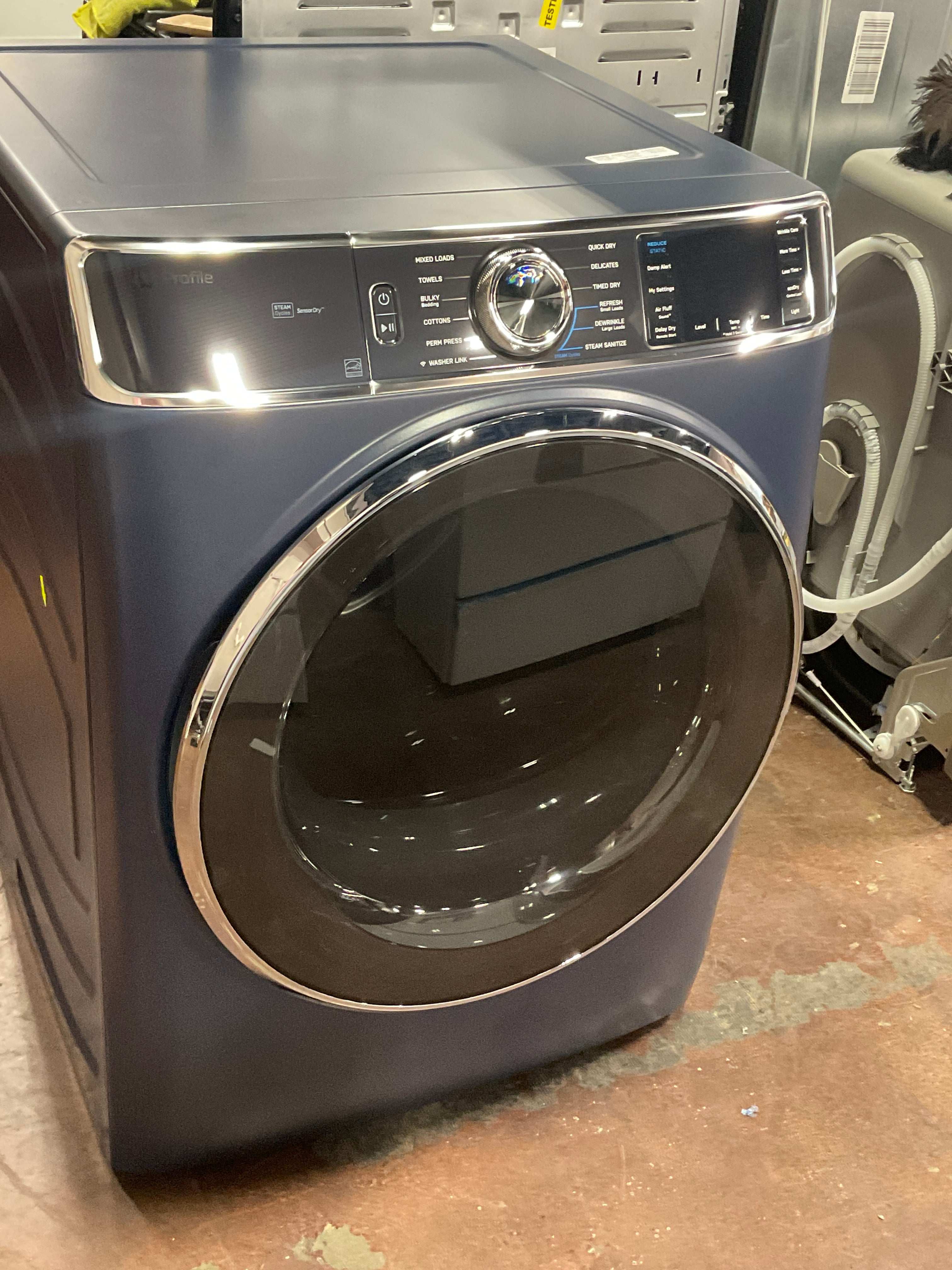 Front view, door closed