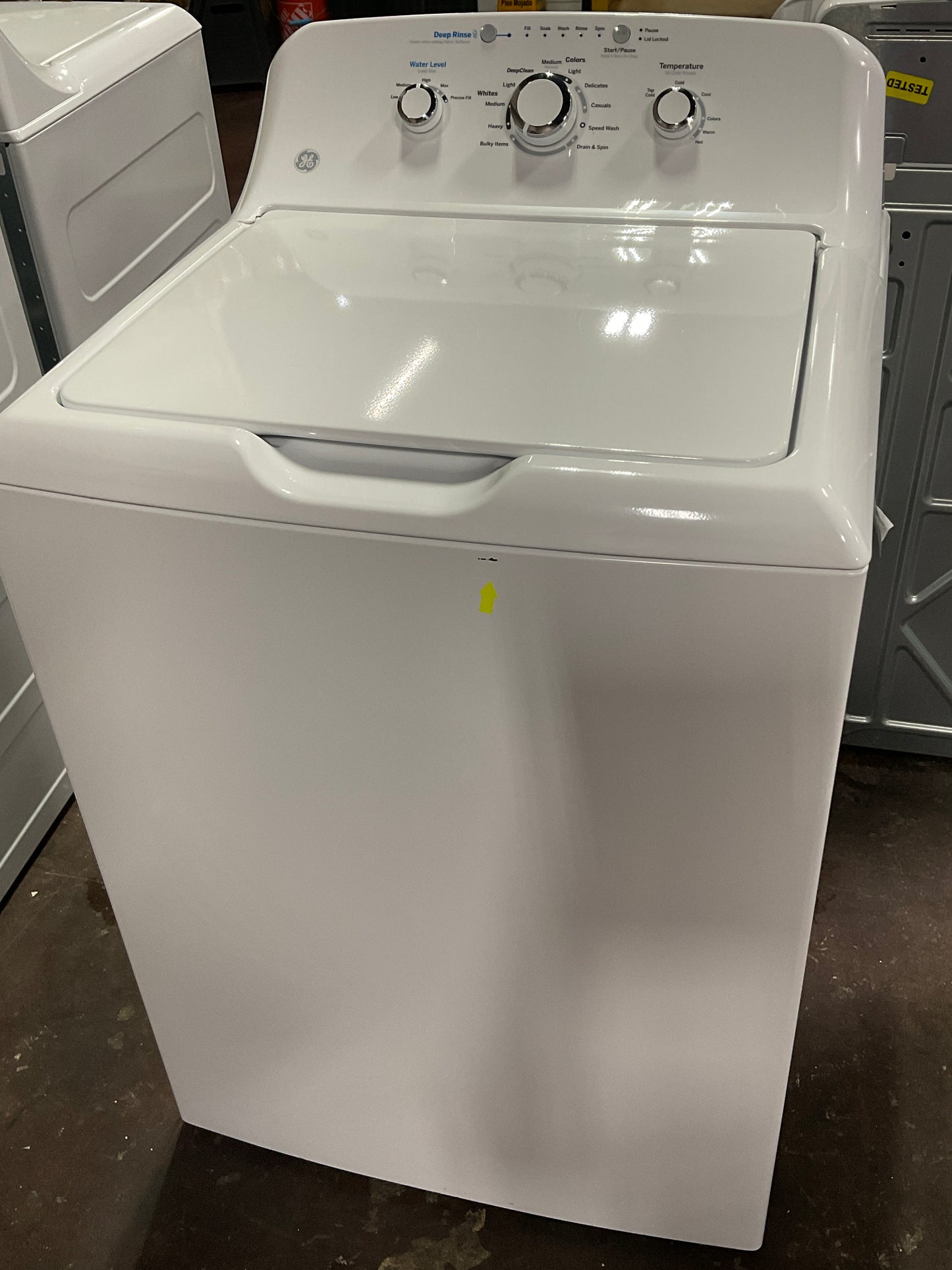 Front view, door closed