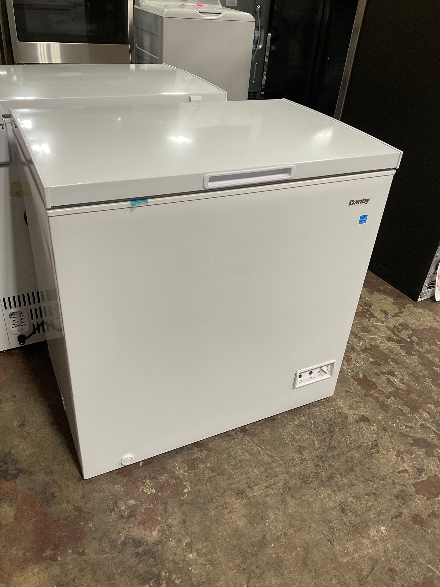 Front view, door closed