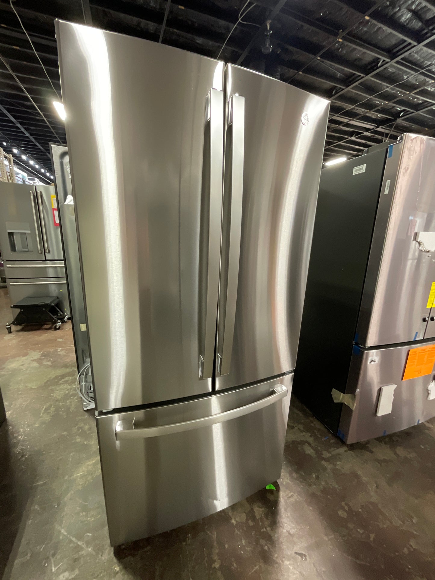 Front view, door closed