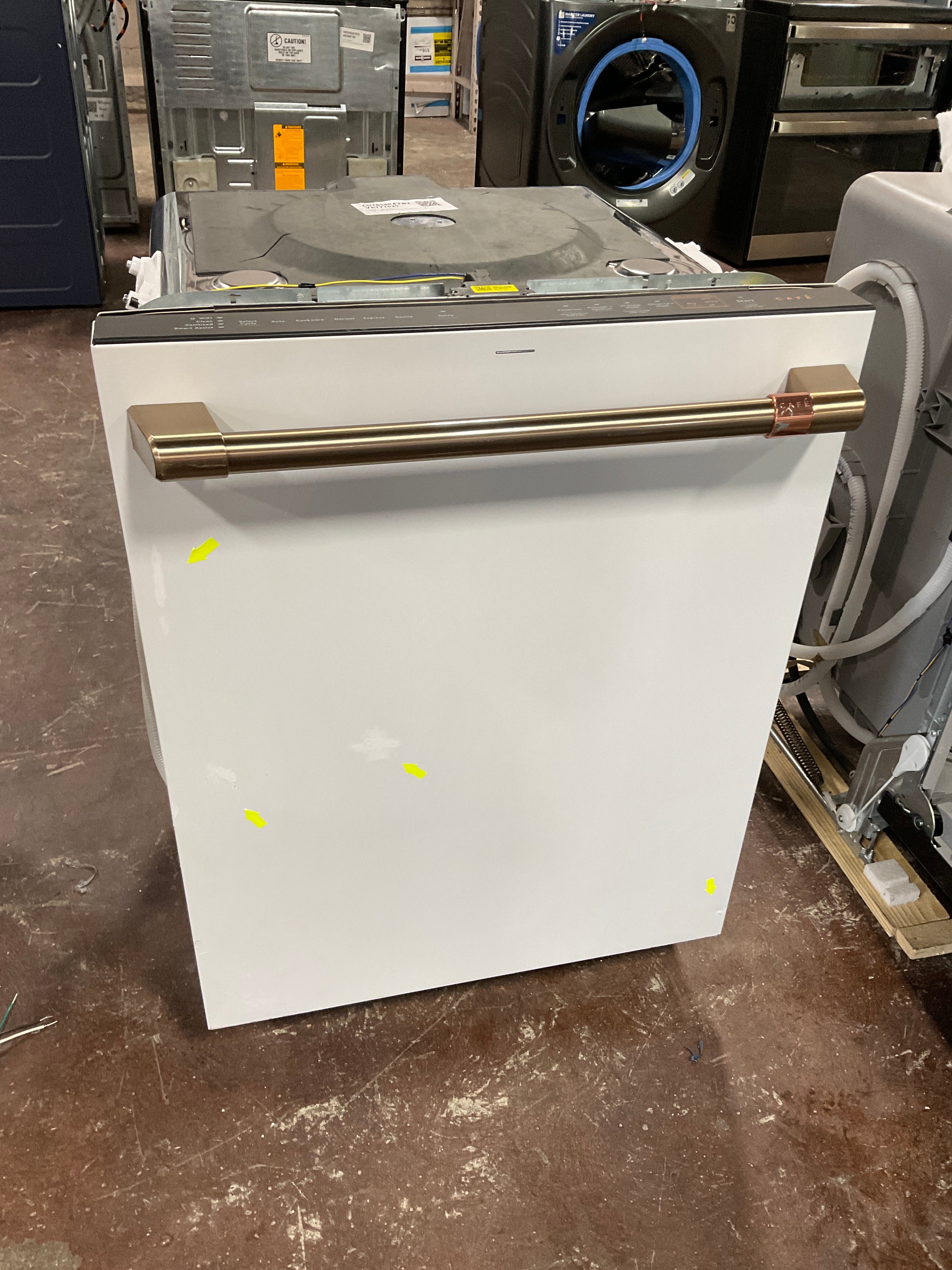 Front view, doors closed