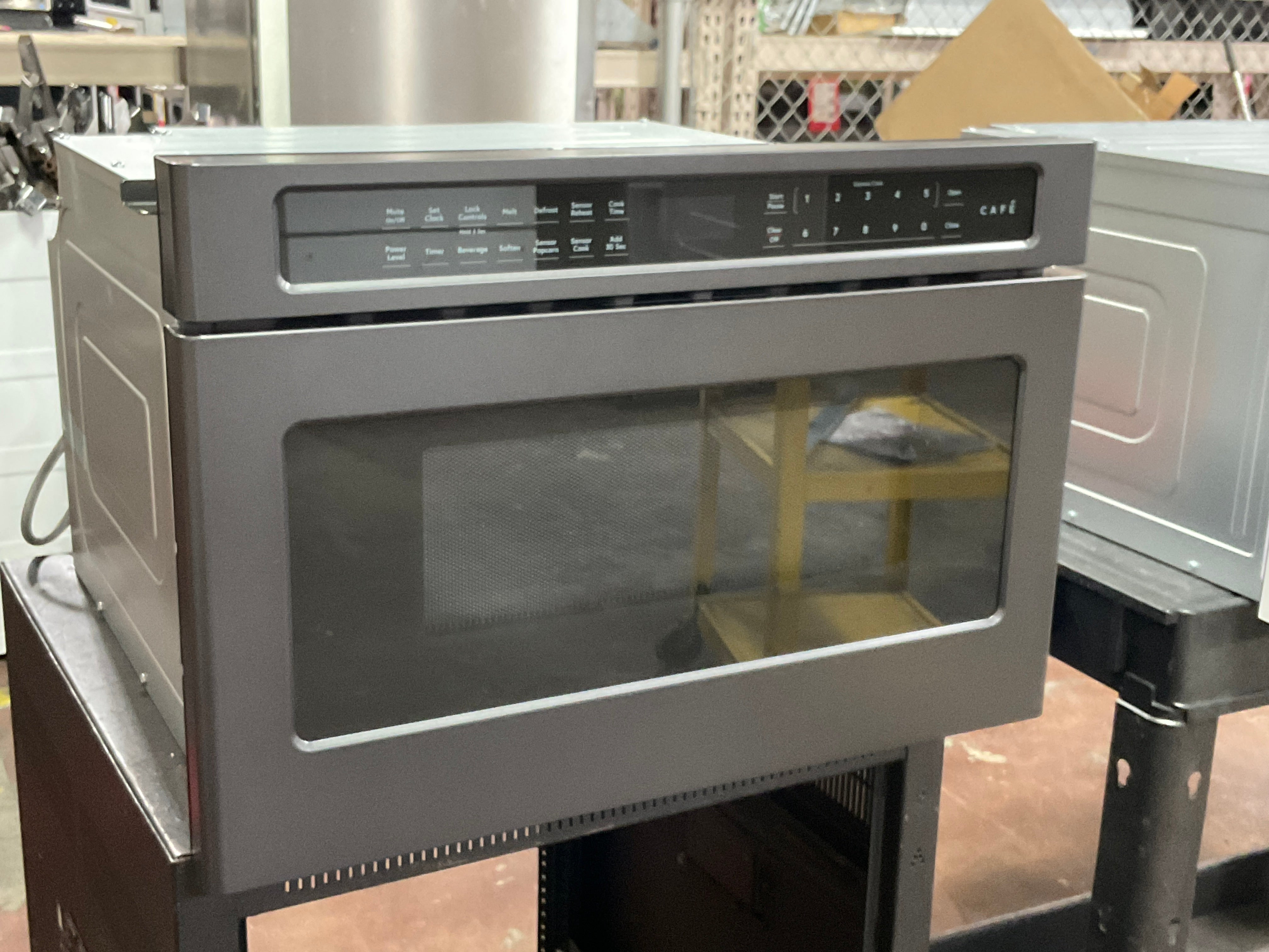 Front view, door closed