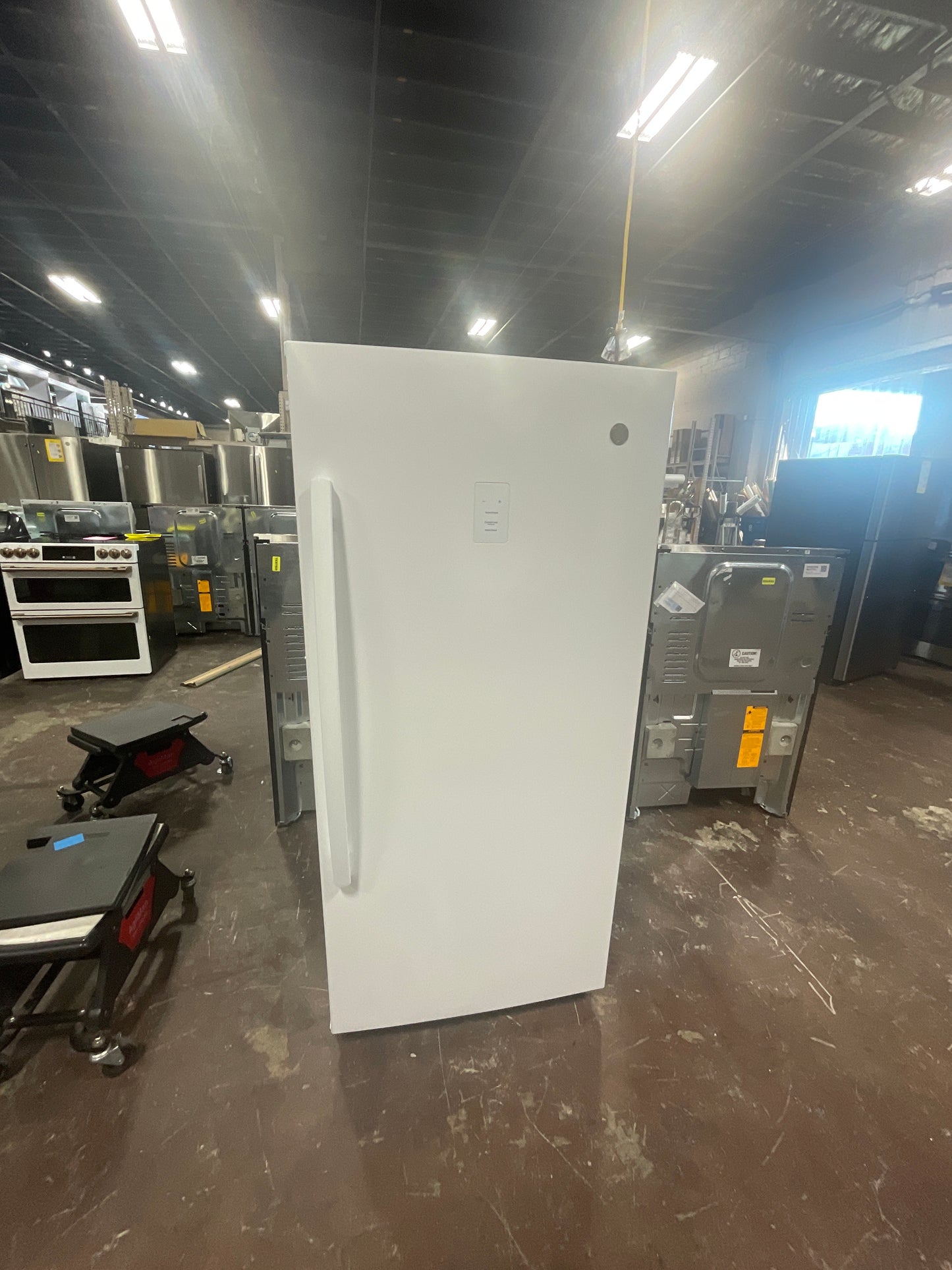 Front view, door closed