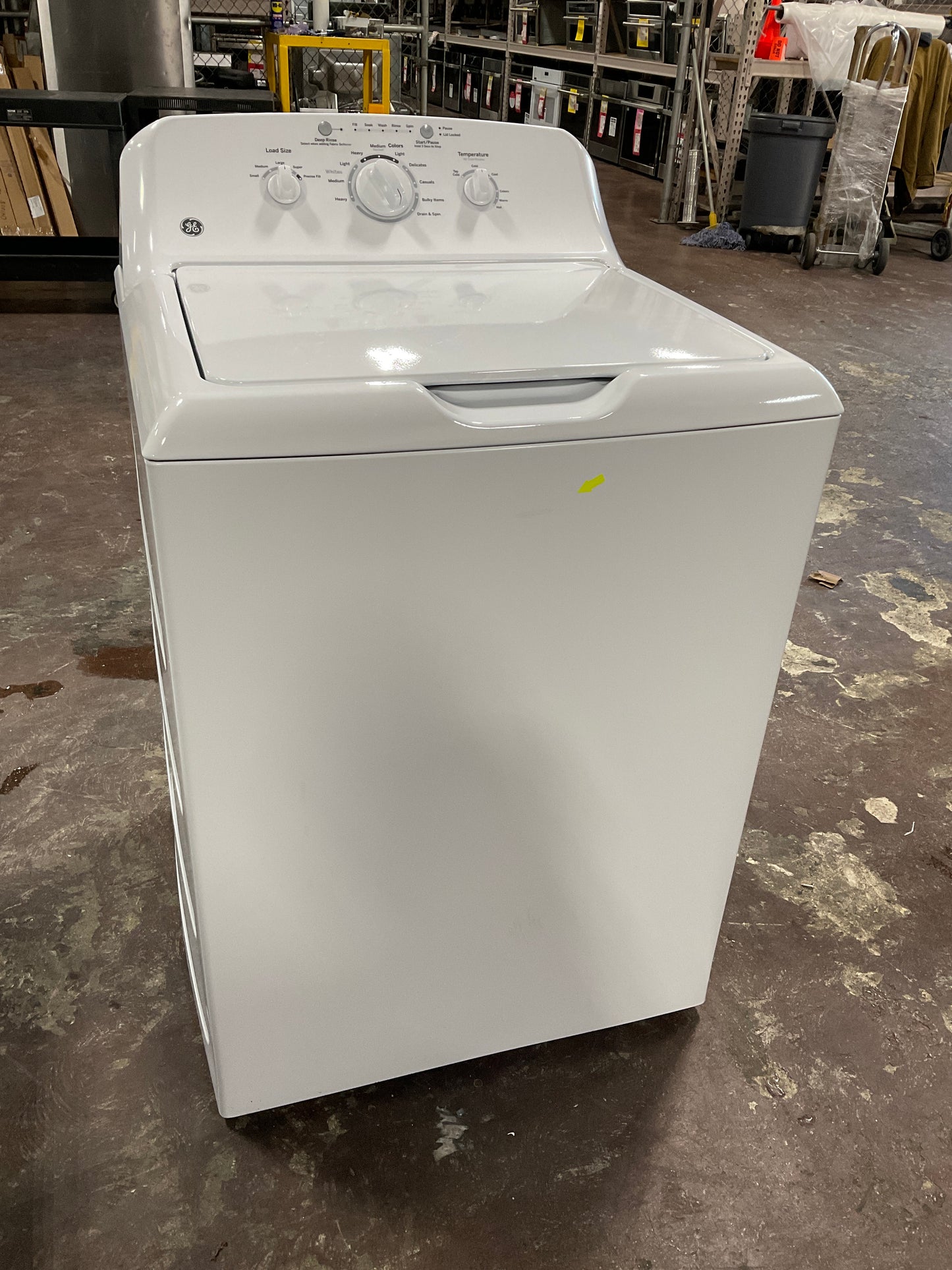 Front view, door closed