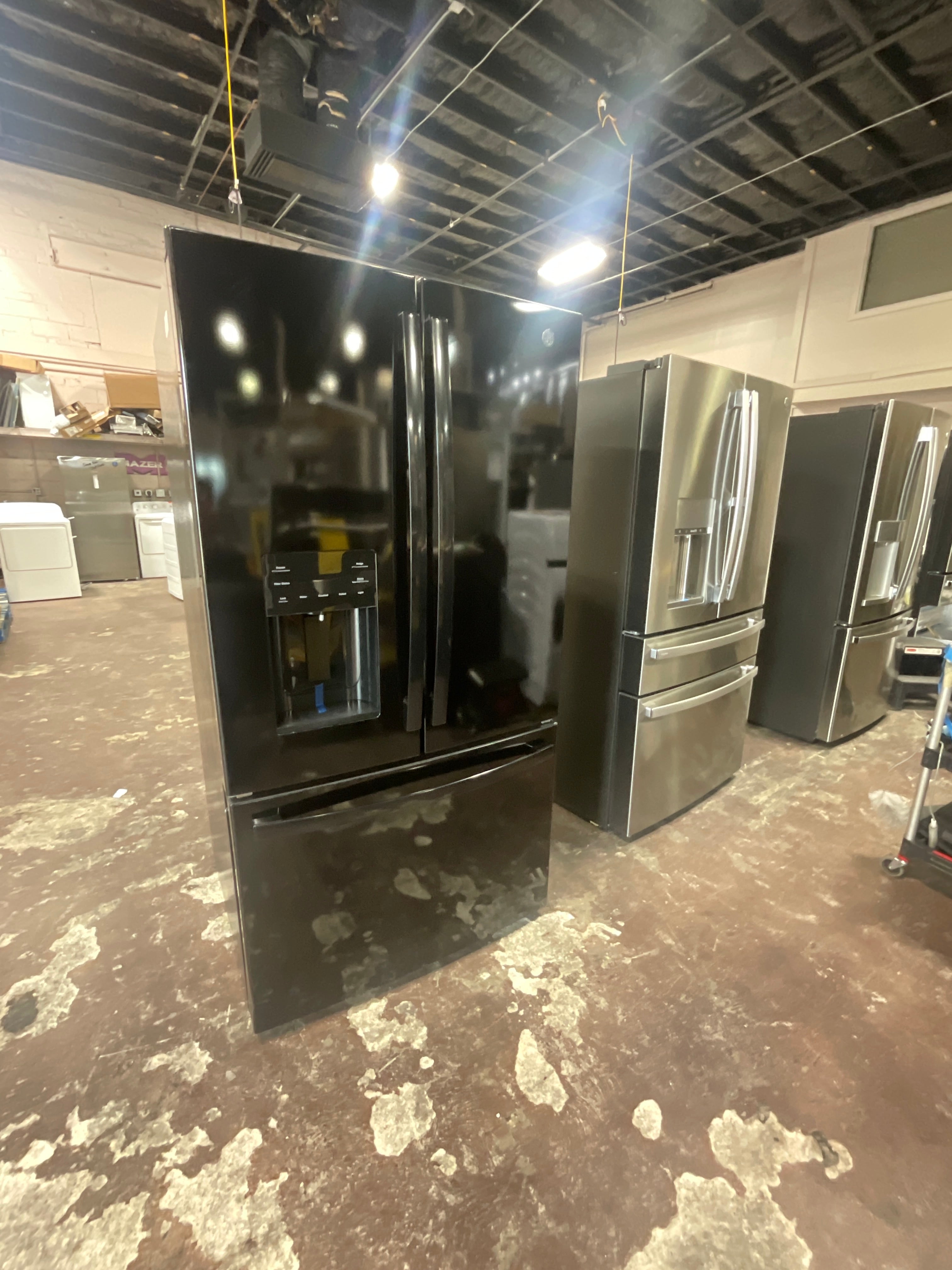 Front view, door closed