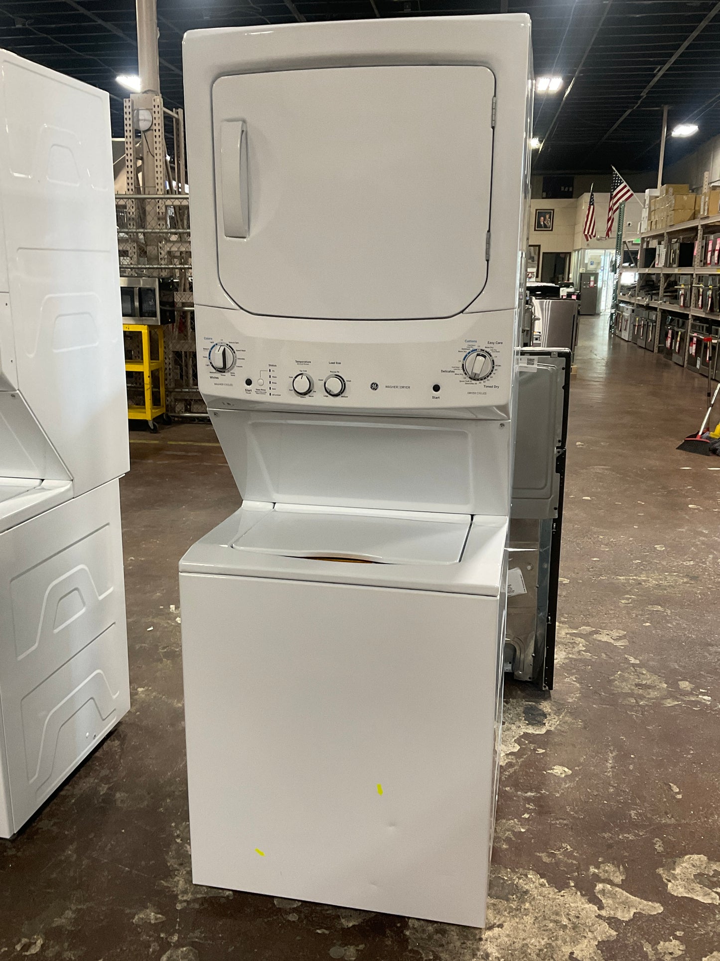 Front view, doors closed