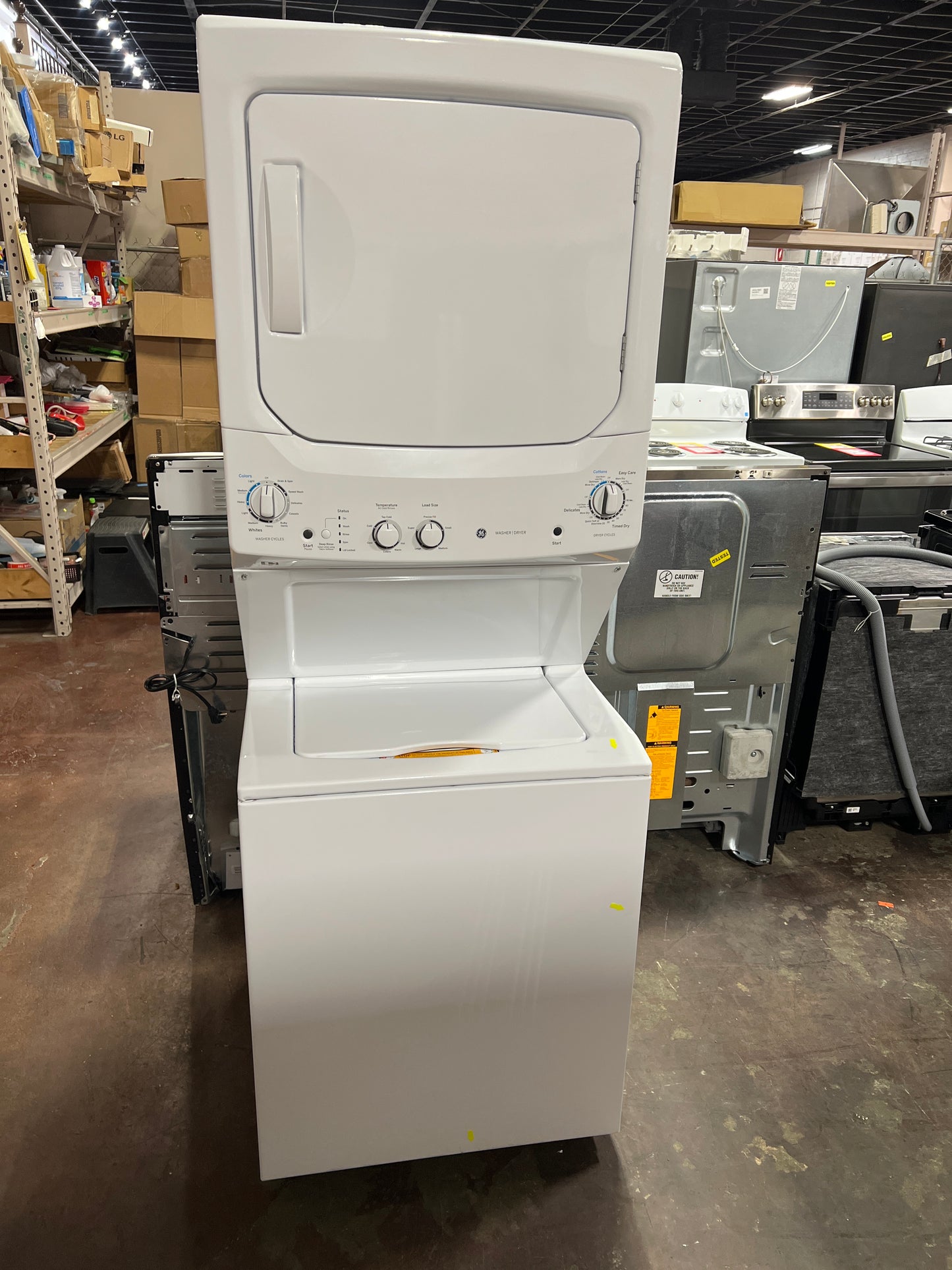 Front view, doors closed