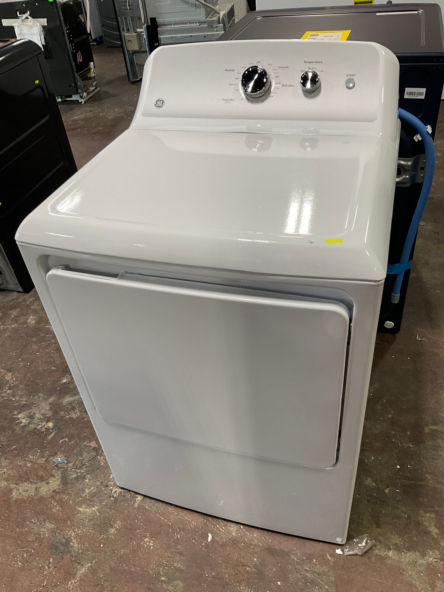 Front view, door closed