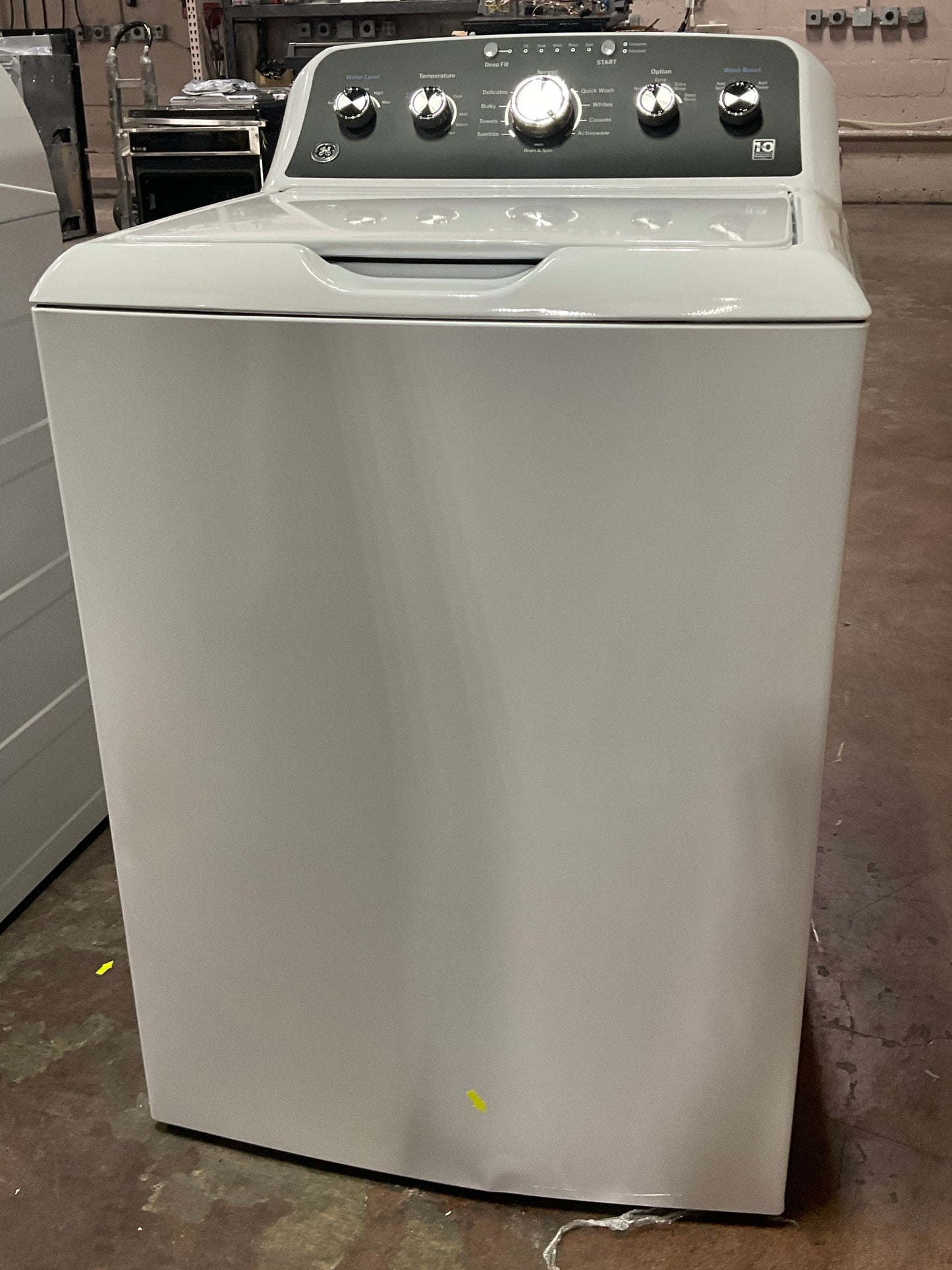 Front view, door closed