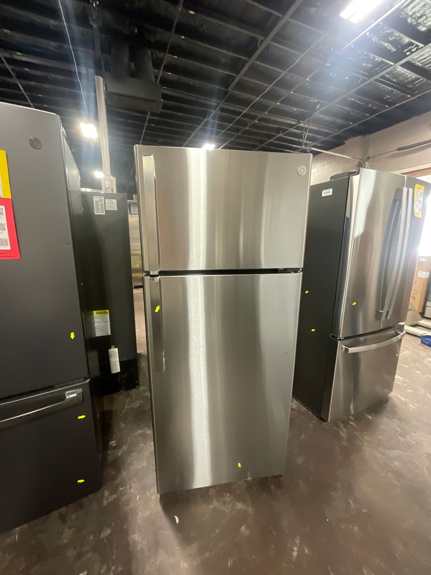 Front view, door closed