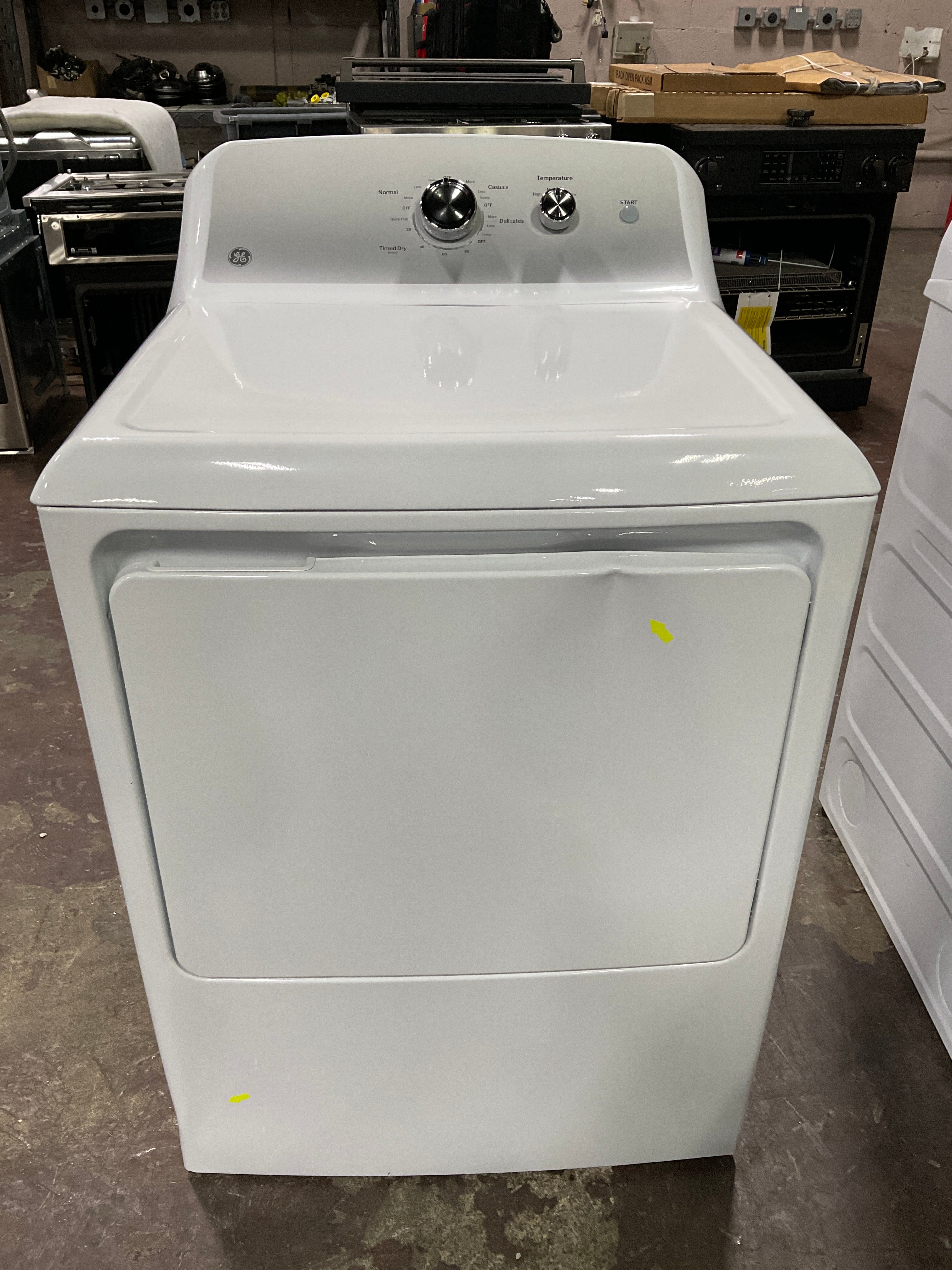 Front view, door closed